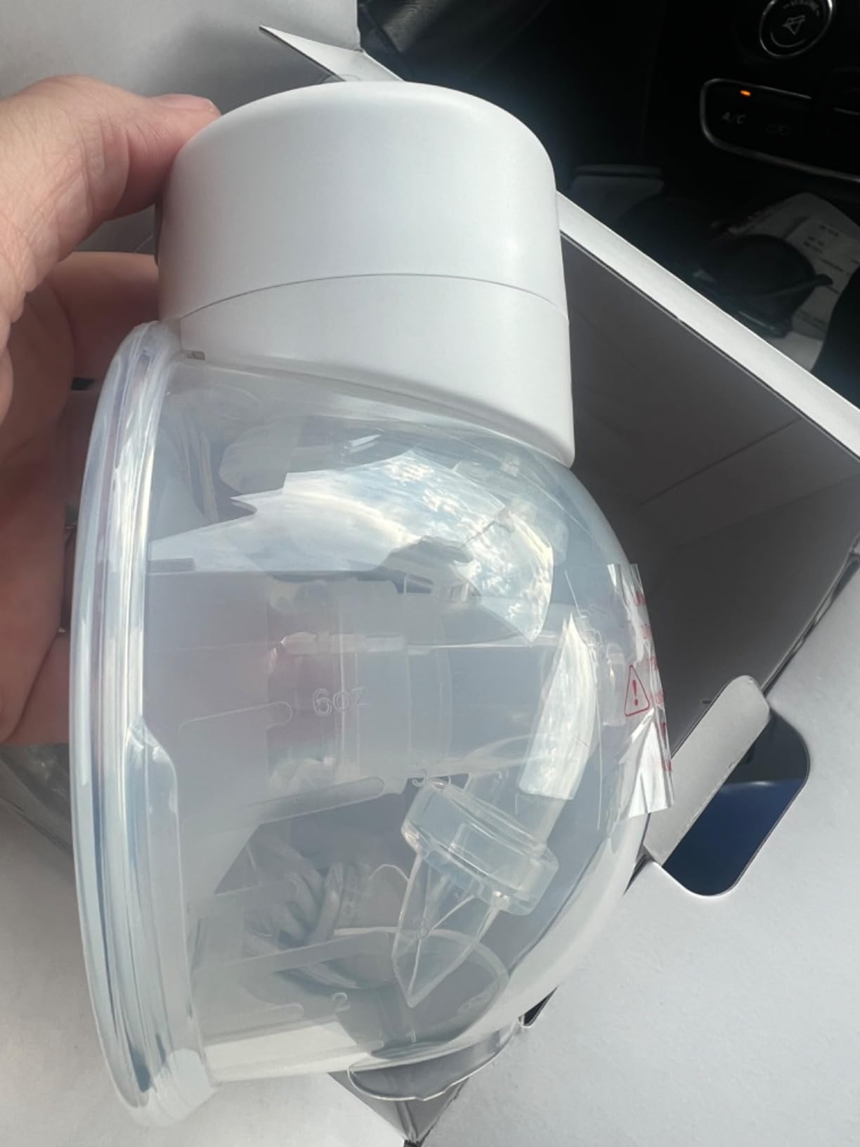 Wearable Breast Pump S12 - Electric Double Pump Hands-Free, 12 Adjustable Levels, Portable Low Noise customer photo 2