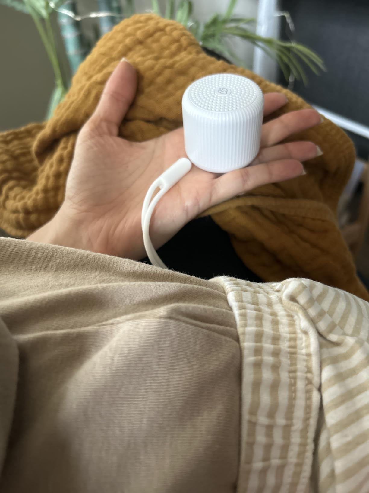 Portable Sound Machine for Baby Adults, LEICEX Travel Sound Machine, 15 Non-Looping Sound Timer and Memory Play, Mini White Noise Machine for Sleeping Office Privacy Travel Gift customer photo 1