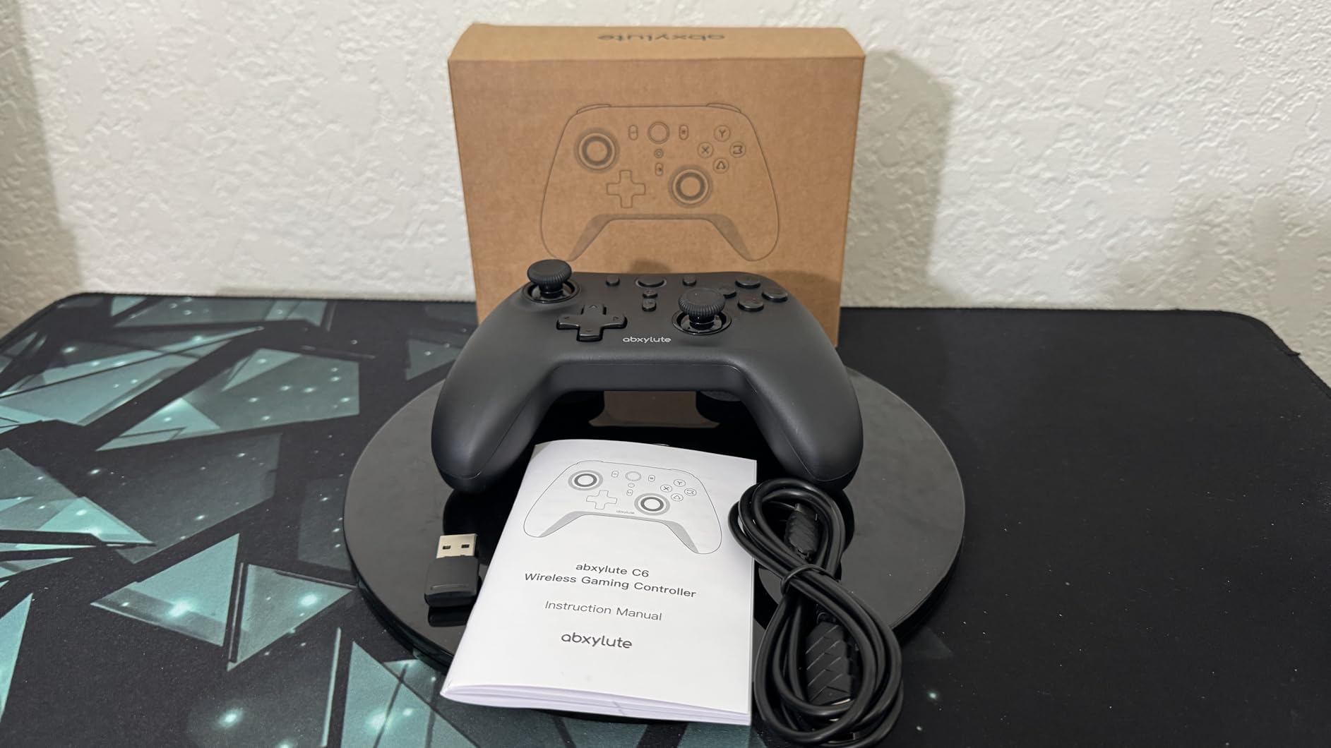 C6 Wireless PC Controller, Bluetooth Game Controller - 1000Hz Polling Rate - Hall Effect Joystick for Windows PC, Nintendo Switch, Switch 2, Steam Deck, Android TV/Mobile, iOS, MAC & Tesla customer photo 1