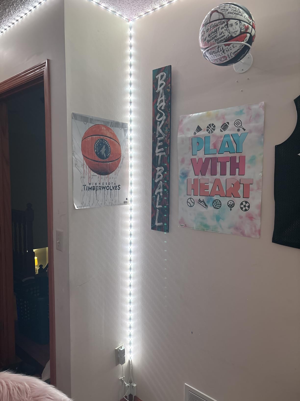 GE Cync Smart LED Strip Light, Color Changing Room Decor LED Light Strip, Works with Alexa and Google Home, Matter Compatible, LED Lights for Bedroom, Millions of Colors and White Tones, 16 Feet customer photo 2