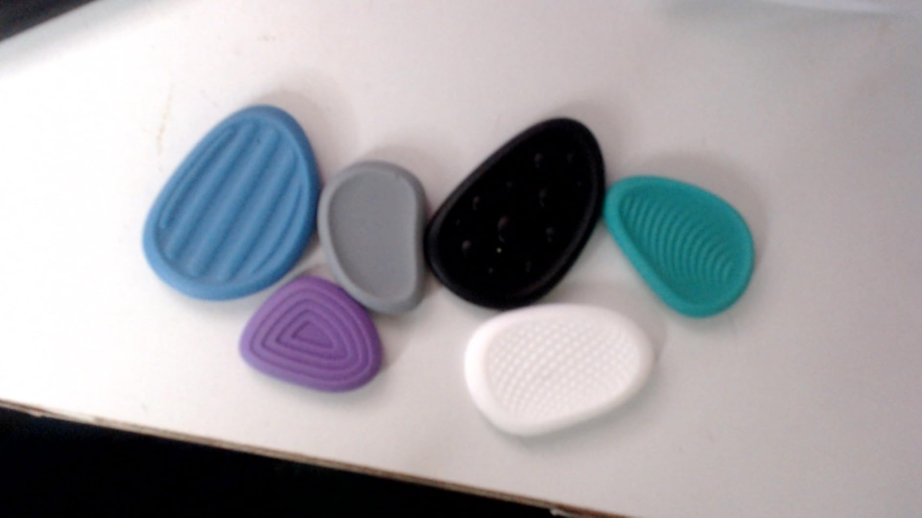 Fidget Toys Adults Sensory Stone: 6 Pack Textured Worry Stone for Autism customer photo 1