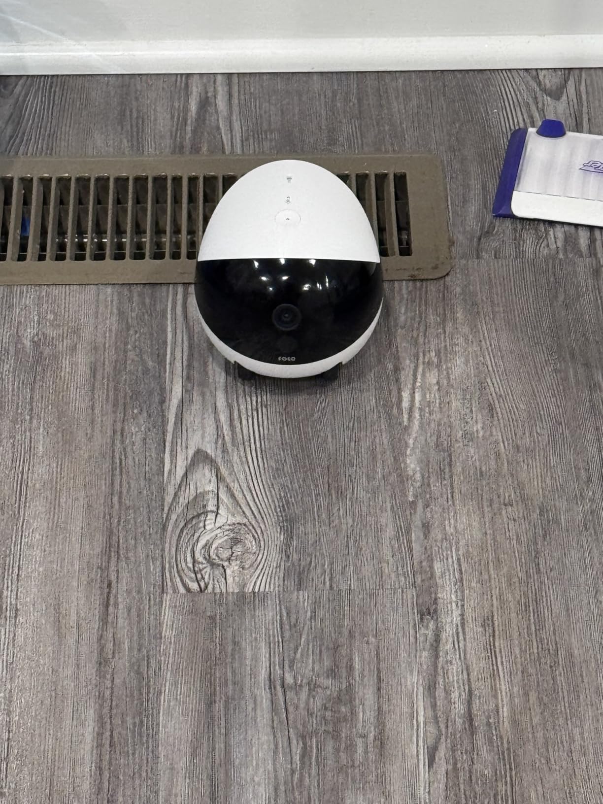 ROLA Mini FamilyBot 2K Pet Camera Robot: Movable Indoor Camera Battery-Powered with Phone App, One-Touch Call, 2-Way Talk, Night Vision, Motion Detection customer photo 2