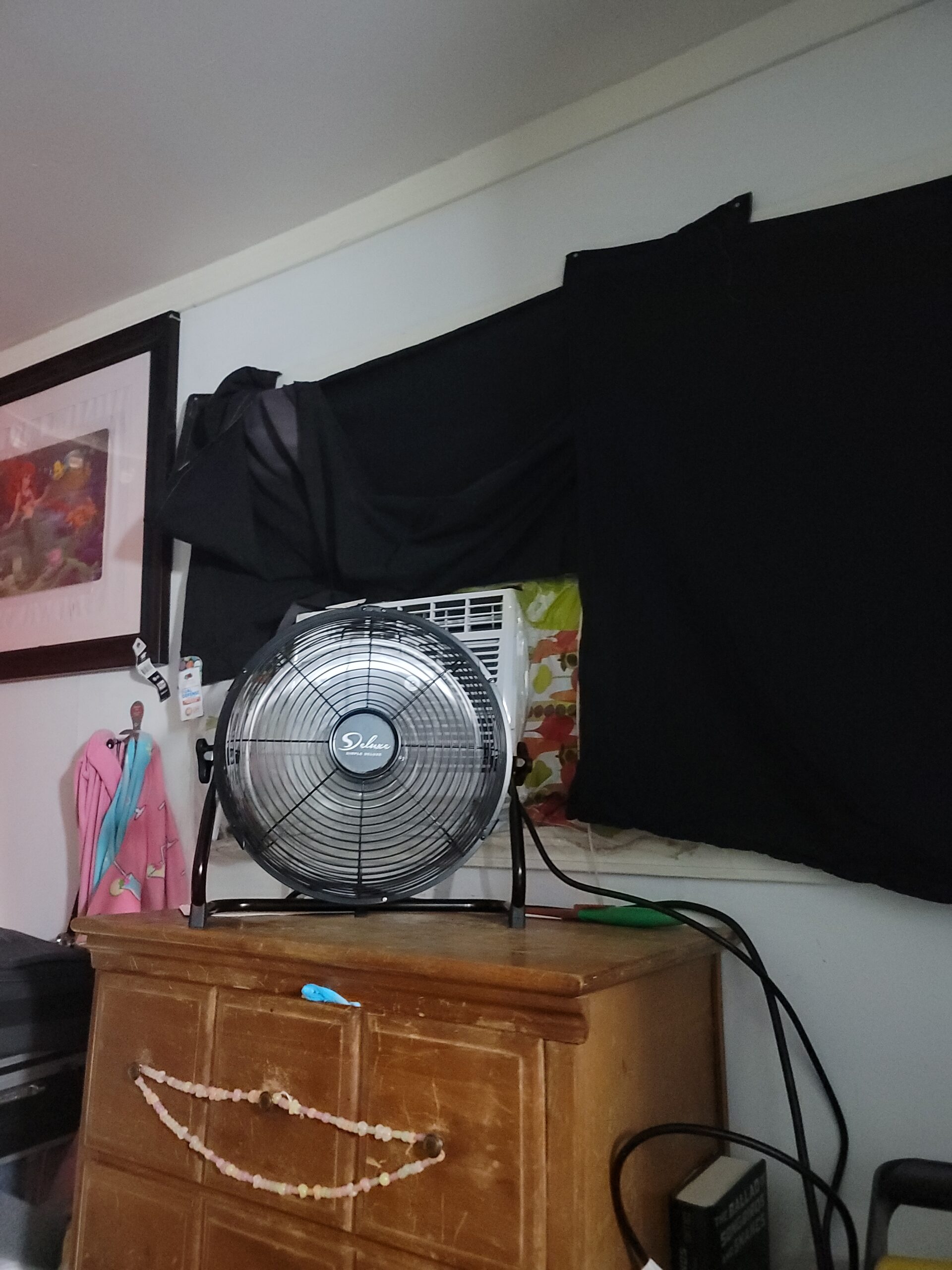 Simple Deluxe 20 Inch 3-Speed High Velocity Heavy Duty Metal Industrial Floor Fan for Warehouse,Workshop, Factory and Basement, Black customer photo 2