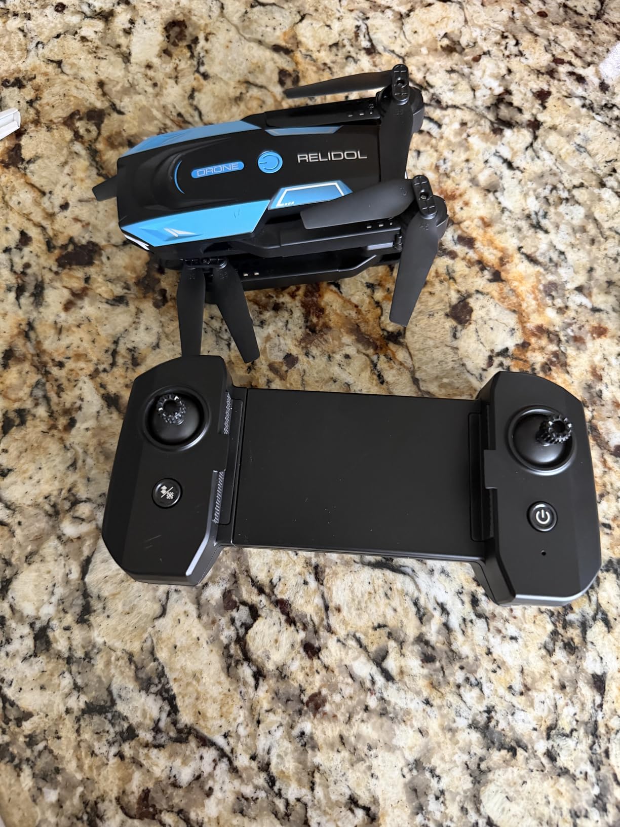 Drone with 1080P Camera - Foldable Remote Control Quadcopter with Gesture Control, 3D Flip, One Key Start, Emergency Stop, 2 Batteries, Easier to use, Toy for Adult Beginners customer photo 1