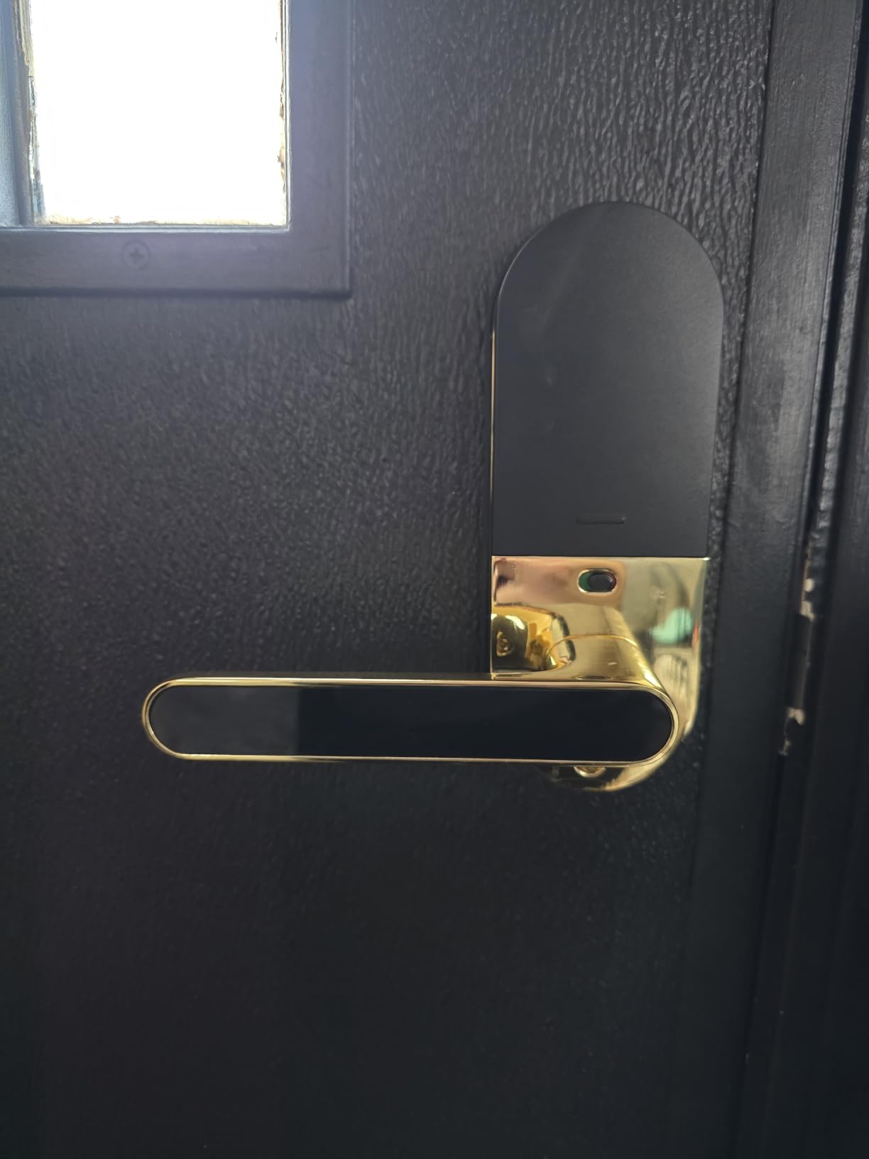 Keyless Entry Keypad Smart Door Lock with Handle & Knob - Digital Deadbolt for Front, Bedroom, Office & Interior Doors, App Control for Airbnb, Guests & Kids, Easy DIY Install customer photo 2