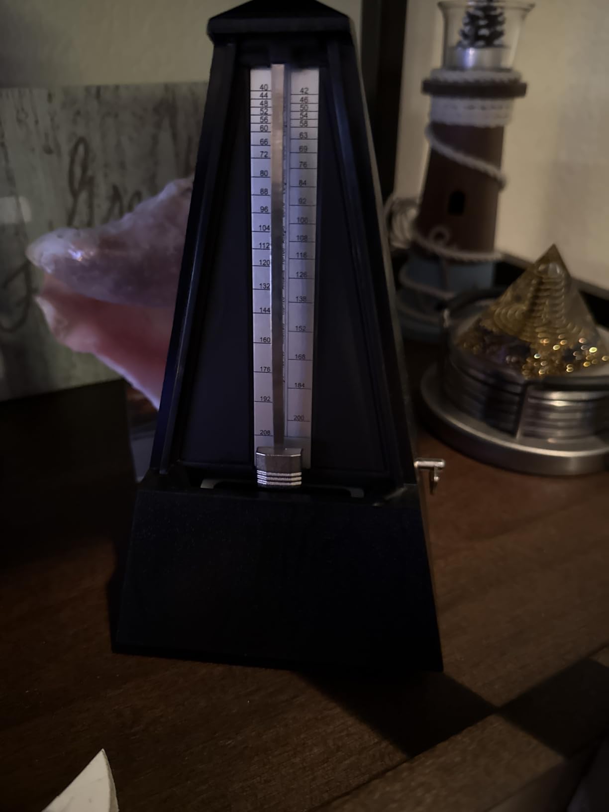 Sondery Classic Mechanical Metronome with Bell for Piano Guitar Drum Violin Saxophone All Instruments, Tempo Range 40-208bpm customer photo 1