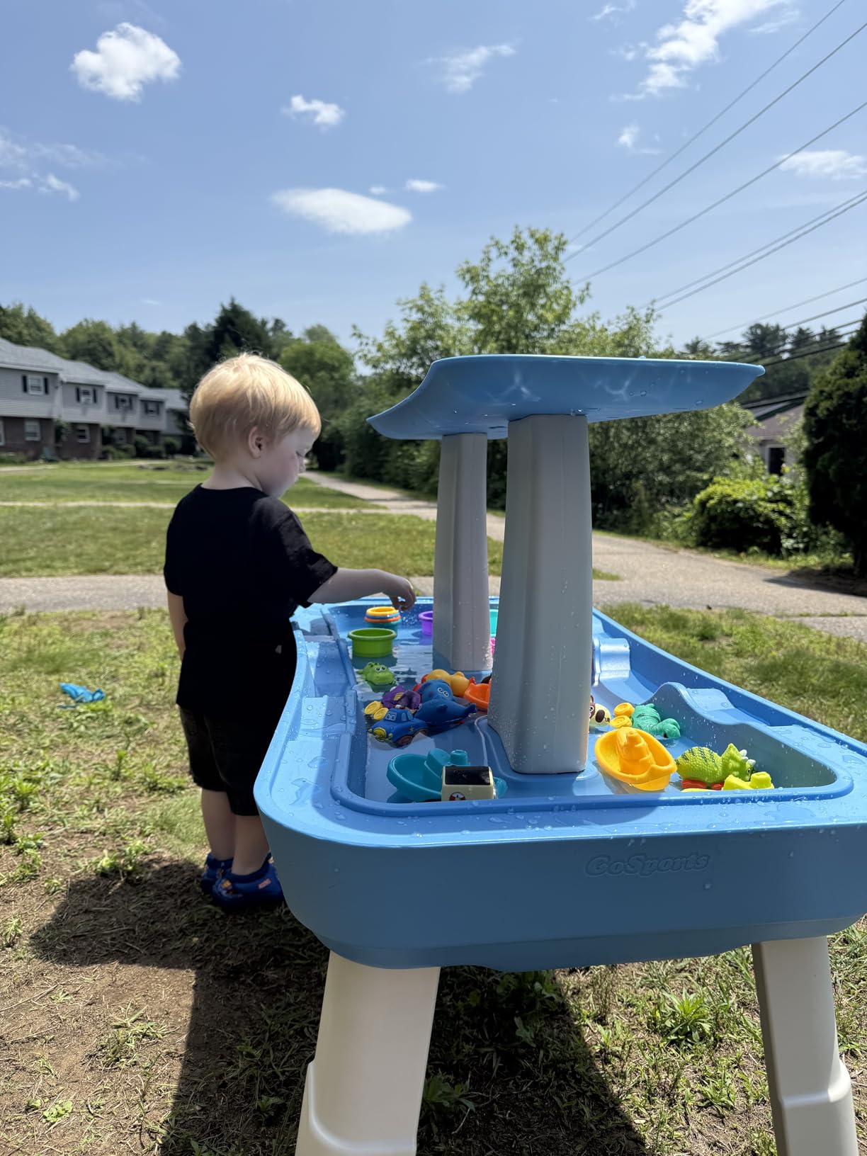 GoSports Water Table With Pump for Toddlers Ages 1.5-4 Years - Outdoor Play Table for Kids With Integrated Circulating Pump customer photo 1
