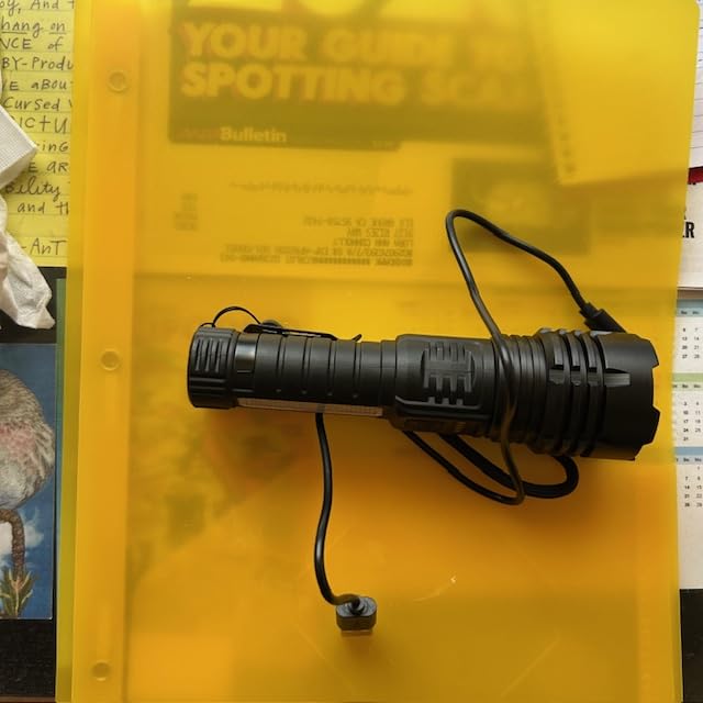 Rechargeable Flashlights High Lumens, 7Mode Super Bright Flashlight Powerful, Adjustable Tactical Flash Light High Powered, LED Flashlights for Home Emergency Hunting Camping Essentials Gear customer photo 1