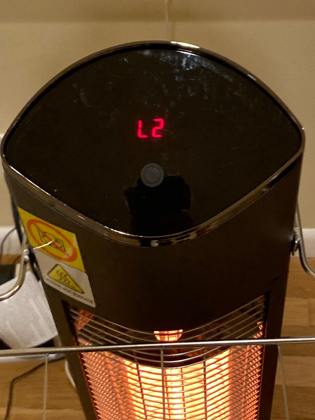 EAST OAK Electric Patio Heater | 1500W Wall Mounted Infrared Heater for Outdoor, Garage, Backyard, Restaurant | 24H Timer, IP65 Waterproof customer photo 1