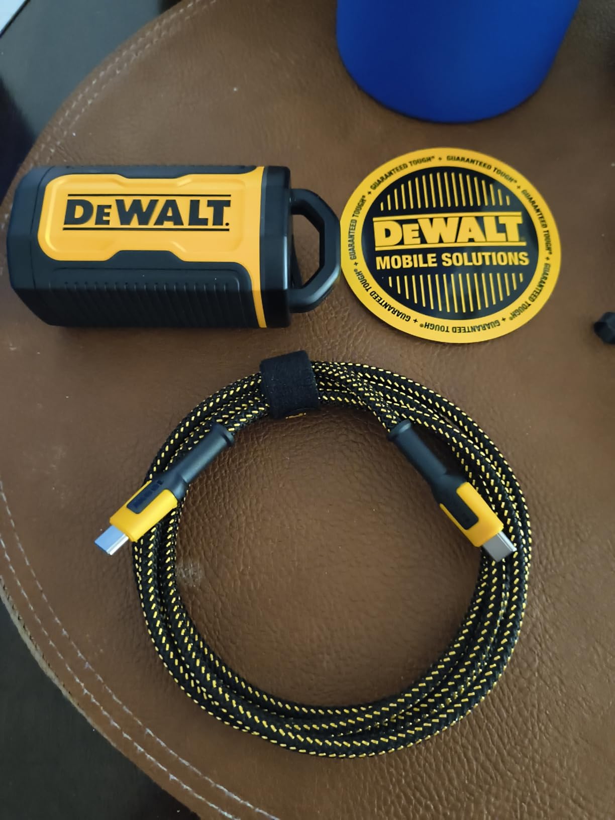 DEWALT Heavy Duty Bluetooth Jobsite Pro X2 ANC True Wireless Earbuds, Active Noise Cancelling, IP54, 40Hr Runtime customer photo 1