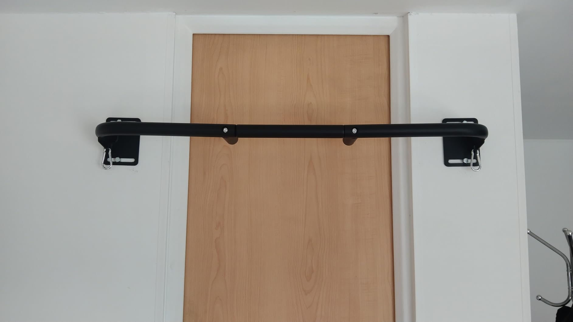 Fitarc Joist Mount Pull Up Bar, Wall Chin Up Bar Ceiling Mount for Beams, Heavy Duty Steel Construction, Home Gym Workout Equipment -Patent Pending customer photo 1