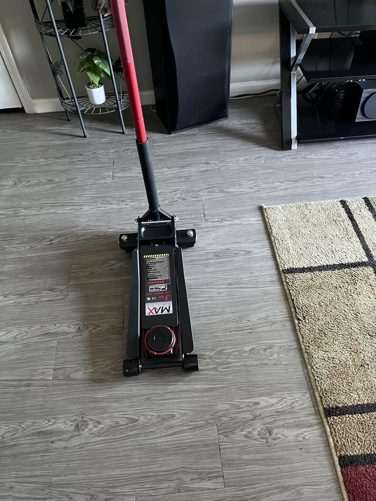 3-Ton (6600lbs) Low Profile Hydraulic Heavy-Duty Steel Floor Jack with Dual Pistons Quick Lift Pump, Home and Workshop Car Maintenance for Various Vehicles (Random Color, 3 Ton Low Profile) customer photo 1