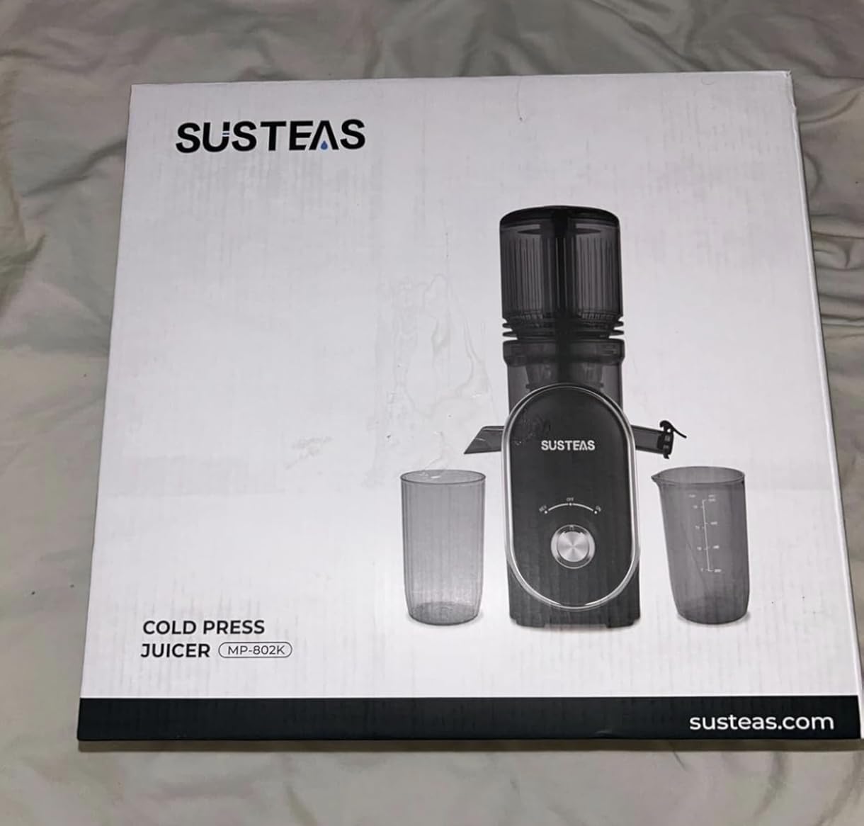 SUSTEAS Cold Press Juicer, 5.3