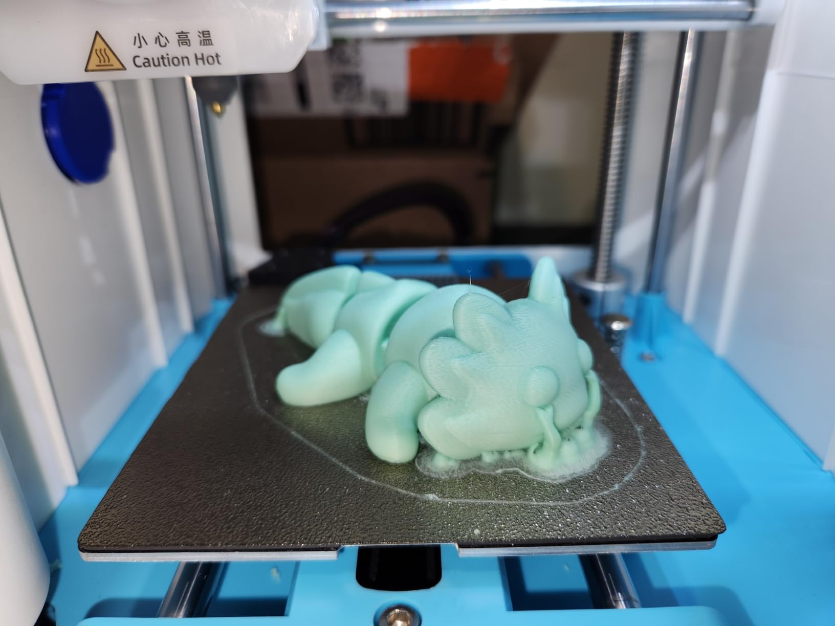 3D Printer for Kids and Beginners, Geeetech Mini 3D Printers with Auto Leveling, High Speed and Fully Open Source, Fully Assembled Direct Drive Extruder, for Home and School, Print Area 3.94×4.33×3.94 in customer photo 1
