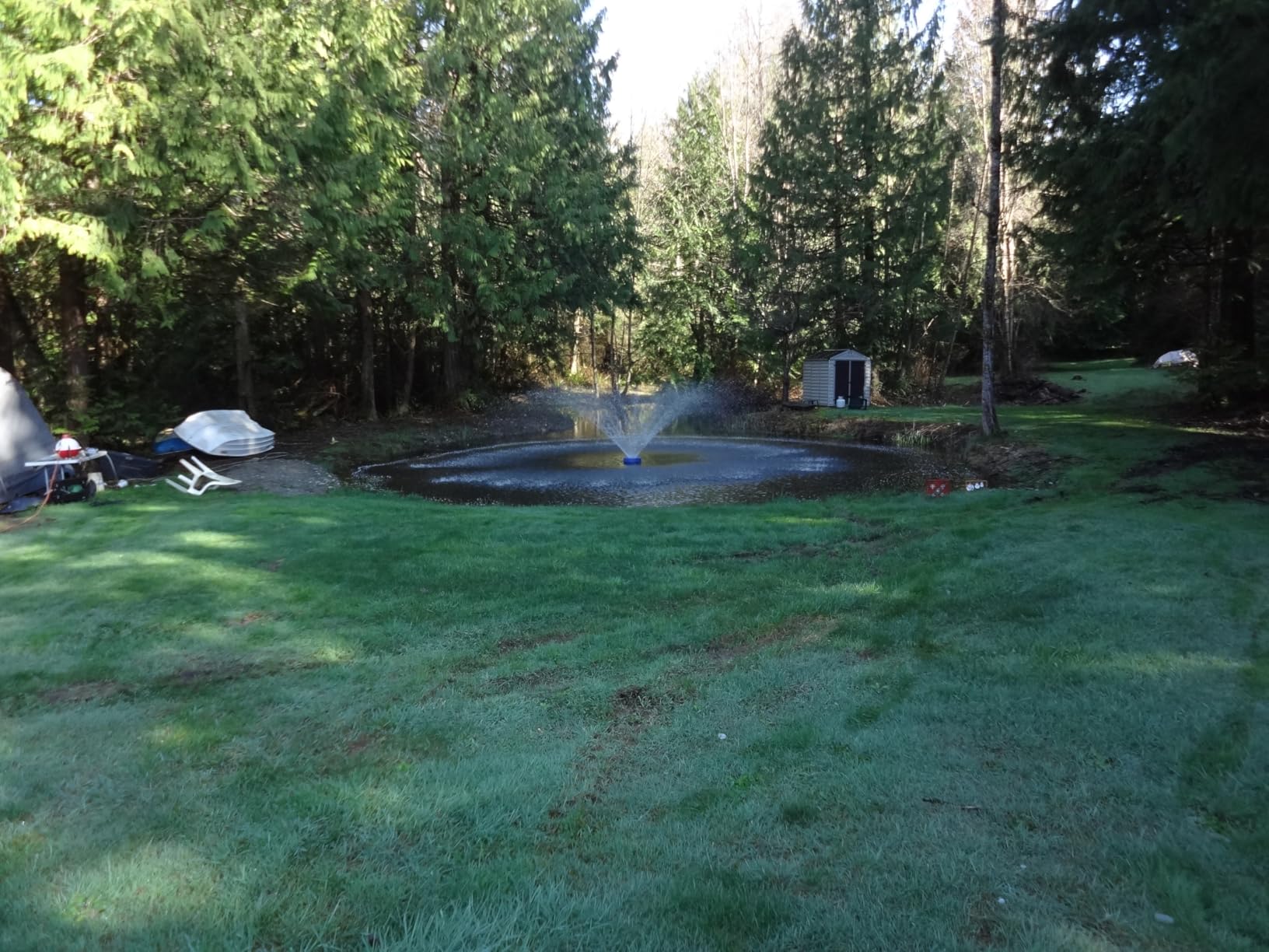 15000 GPH Pond Fountain Aerator - Fully Automatic 110V, 750W (1HP) Floating Pumps and Pond Aerator for Large and Small Outdoor Ponds and Lakes customer photo 1