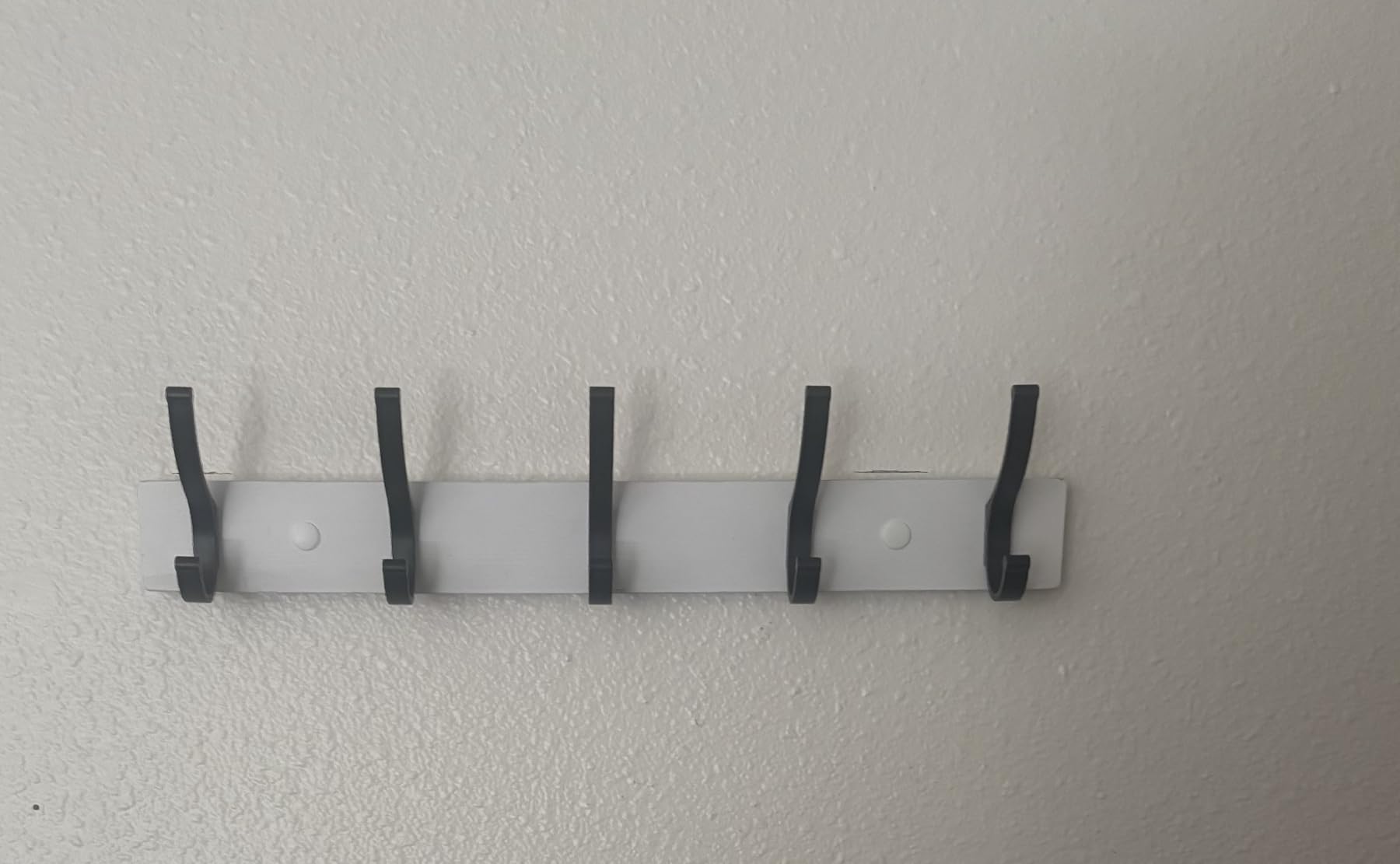Optish Coat Rack Wall Mount, 16.5 Inches Wood Coat Hooks, Wall Hooks for Hanging, Hat Rack Bag Hanger Key Holder for Wall, Purse Hanger Towel Racks for Bathroom (1Pack, Brown) customer photo 1