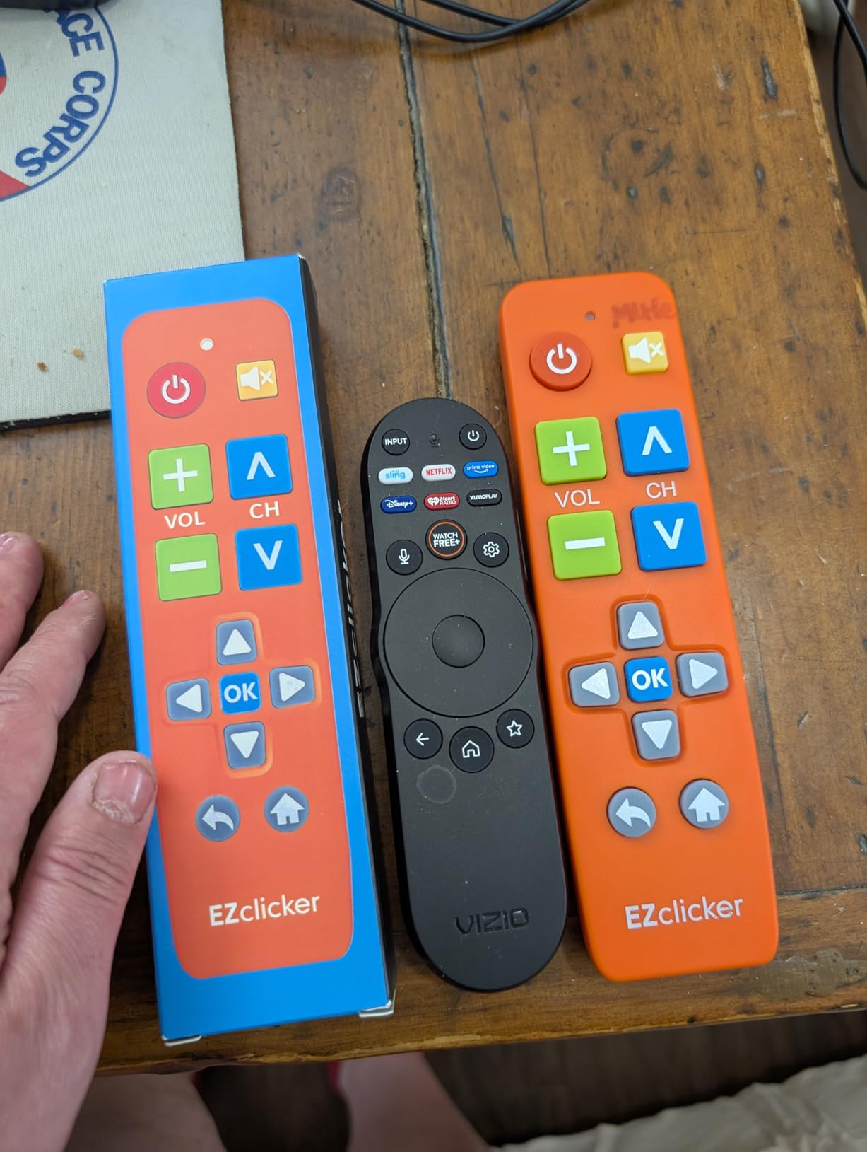 Big Button Universal TV Remote (Black) Simple Easy to Use, Great for Seniors, Works with Major TV Brands (2xAAA Batteries Not Included) customer photo 2