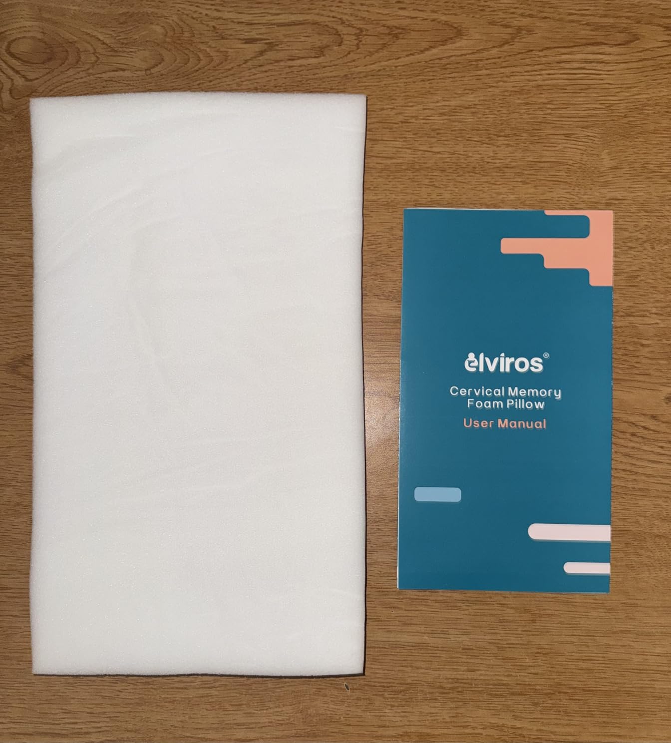 Elviros CPAP Pillow for Sleeping, Ergonomic Adjustable Height Neck Support Memory Foam Bed Pillow for CPAP Users with Sleep Apnea, Suitable for Side and Back Sleepers customer photo 1