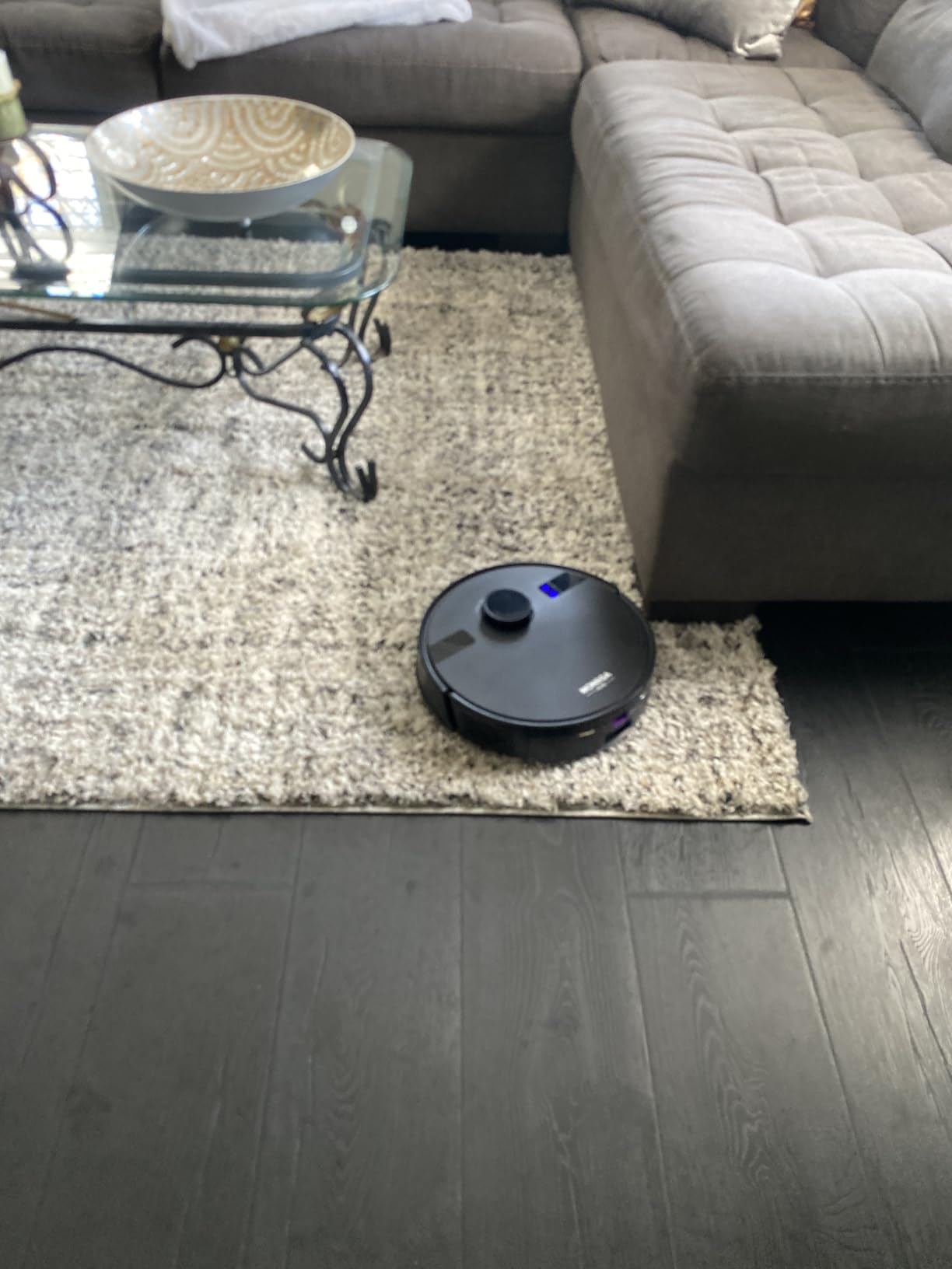 MONSGA Robot Vacuum and Mop Combo, 6000Pa Robotic Vacuum with 3.5L Self Emptying Station, Lidar Navigation Robot Vacuum Cleaner, 180mins Runtime, APP/Remote/Voice Control, for Hard Floors and Carpets customer photo 1