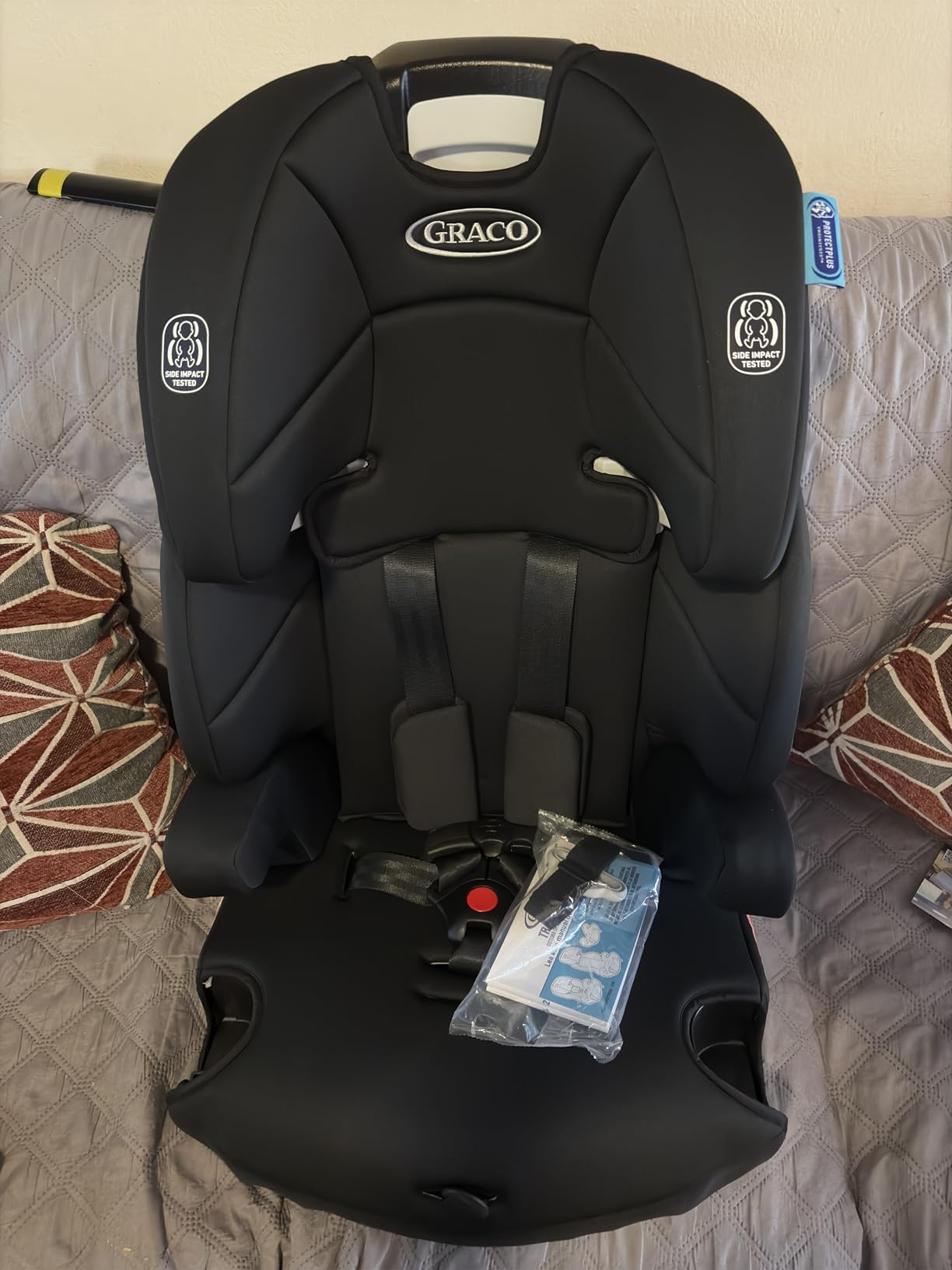 Graco Tranzitions 3-in-1 Harness Booster Car Seat, Forward Facing Car Seat, Highback, to Backless Booster, Proof customer photo 2