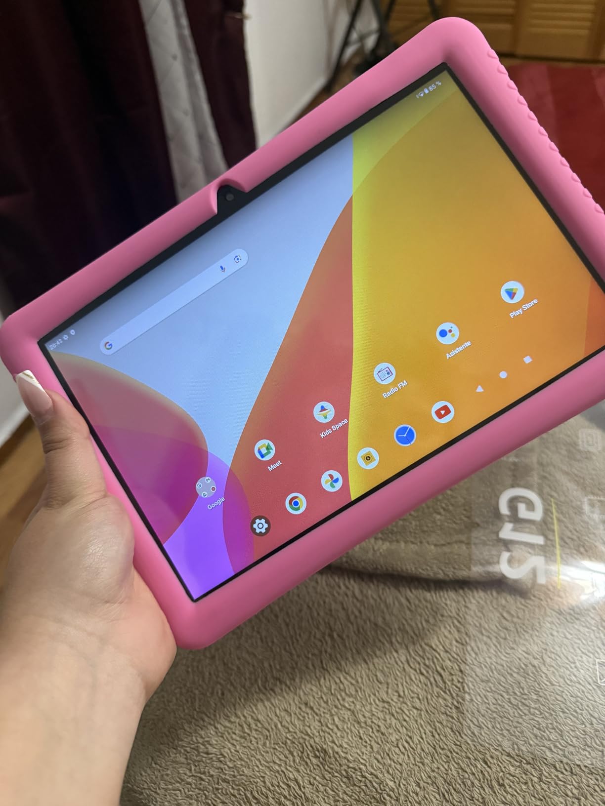 HAOVM Android 14 Tablet 10.1 Inch,4G SIM Unlocked, Quad-Core CPU 2.0GHz,3GB+32GB, TF Expandable, IPS Display, 5G WiFi, Bluetooth 5.0,5MP+8MP Dual Cameras,5000mAh, GPS, Google Kids Space, Black case customer photo 2