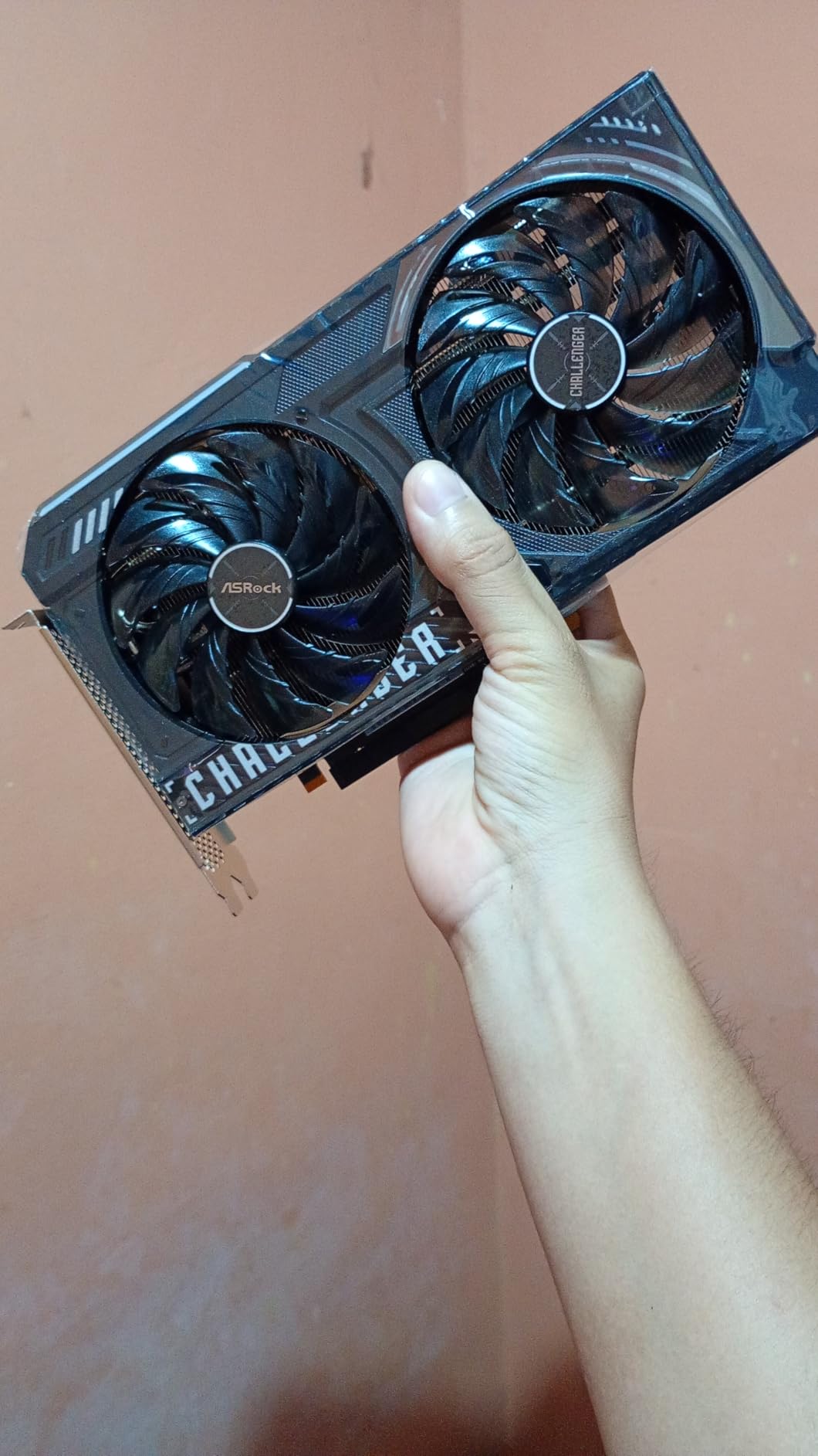 ASRock Intel Arc B570 Challenger 10GB OC GDDR6 Graphics Card, 2600 MHz GPU, 19 Gbps Memory, Dual Fan, Metal Backplate customer photo 2