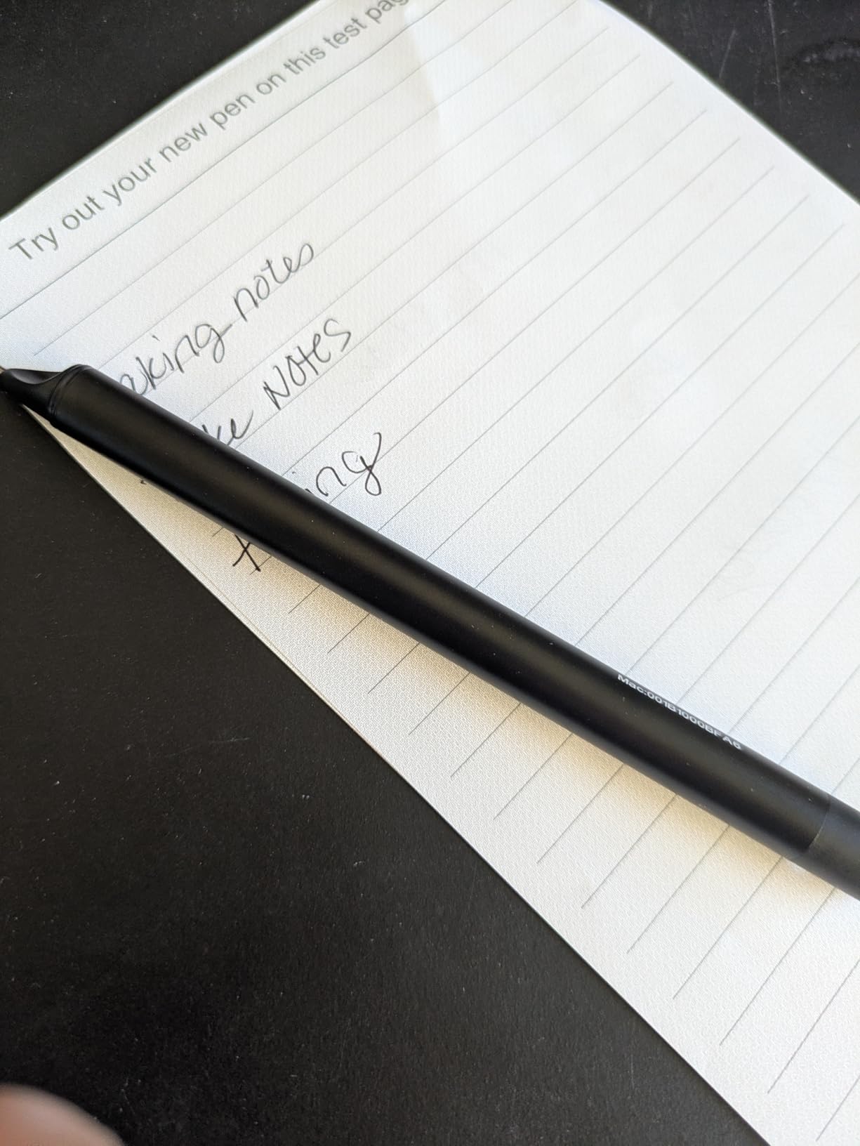 Yuan Digital Sync Pen with Notebook, Smart Writing Set Real time Sync Digitizing for Paper Notes Convert to Text, Smart Pen and Notebook for Note Taking Sync Notes to Phone/Tablet Instantly customer photo 2