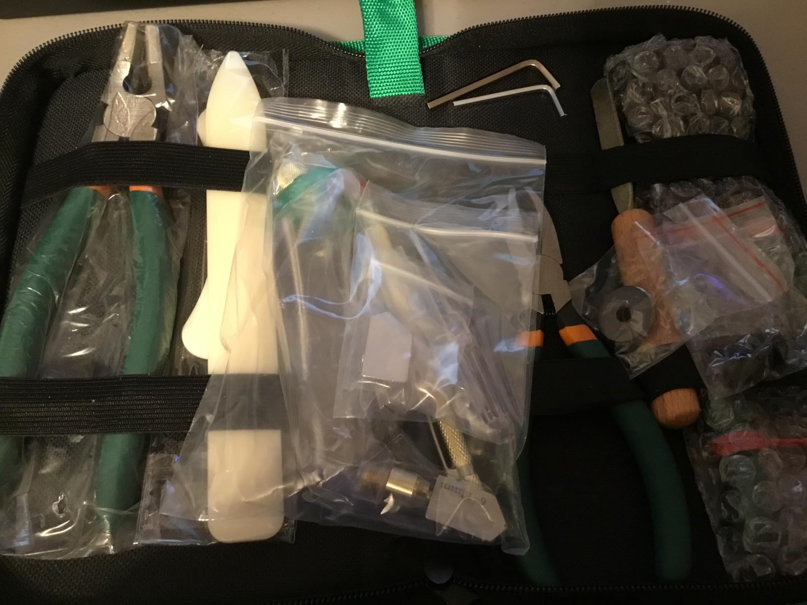 Stained Glass Kit, Stained Glass Supplies, Glass Cutters Tools, Heavy Duty Glass Running Pliers, Wheeled Glass Nippers, Breaker Grozer Pliers, Glass Cutter, for Stained Glass, Mosaics, Fusing, Breaking customer photo 2