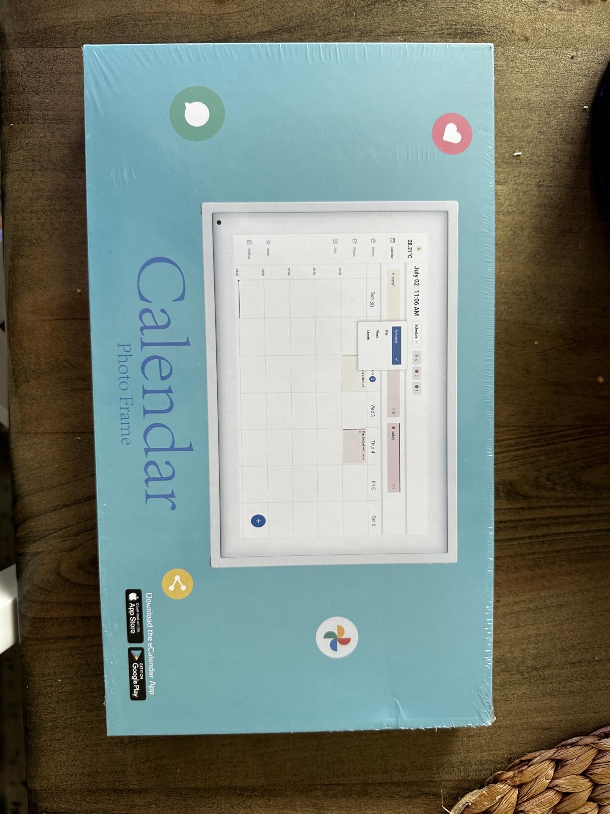 Canupdog Digital Calendar, 10.1inch Smart WiFi Digital Calendar and Chore Chart, Touch Screen HD Display for Family Schedules customer photo 1