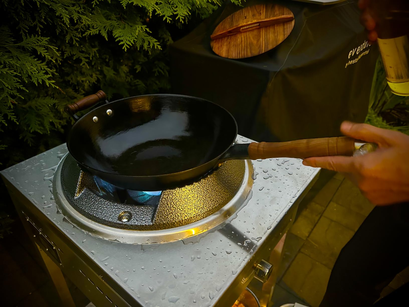 Concord Professional Vortex Burner Stainless Steel Commercial Wok Range Single Burner Outdoor Propane Stove. Great for Stir Fry, Outdoor Kitchen, Asian Cuisine customer photo 1