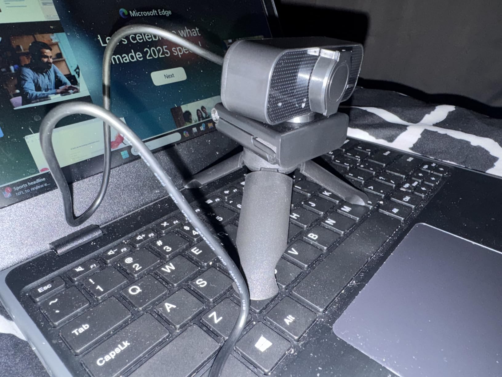 1080P HD Webcam for PC with Auto Focus & Noise Cancelling Mic - Plug and Play Computer Camera customer photo 2
