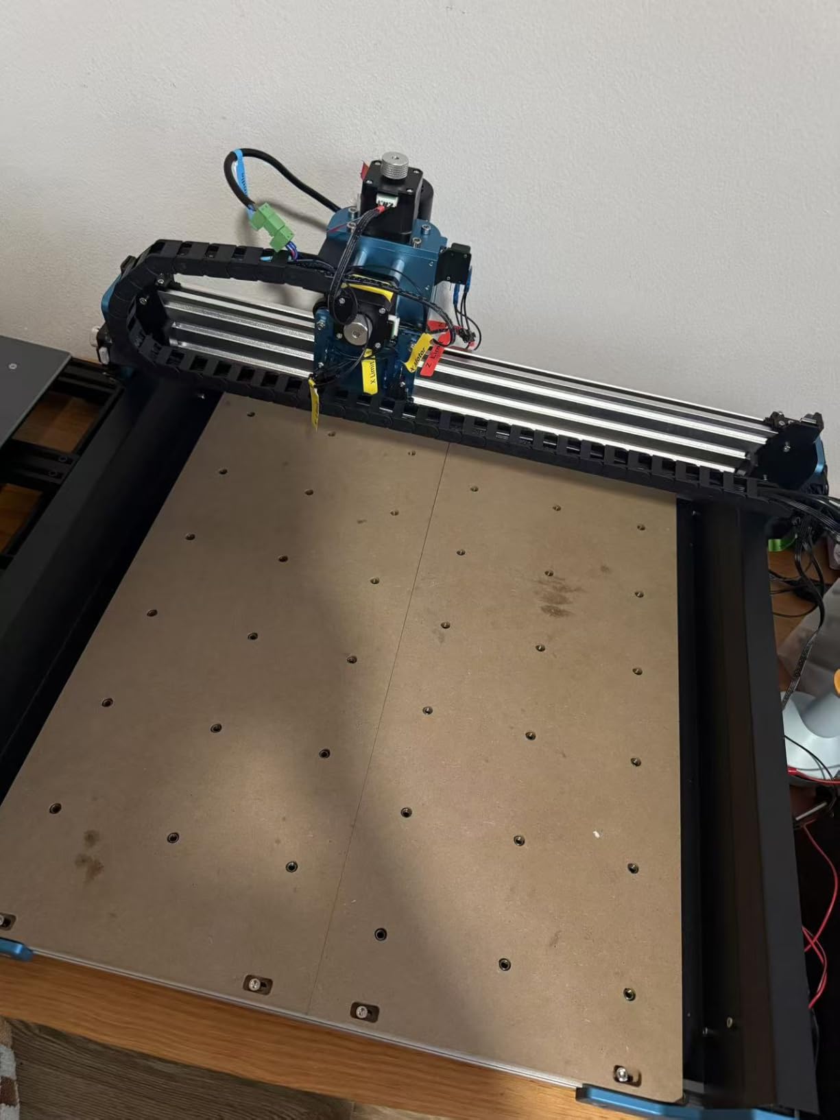 CNC Router Machine, 3-Axis All-Metal with Steel Wheel Engraver Milling Machine, 500W Trimmer & Linear Rail Driven (4040 PRO) customer photo 1