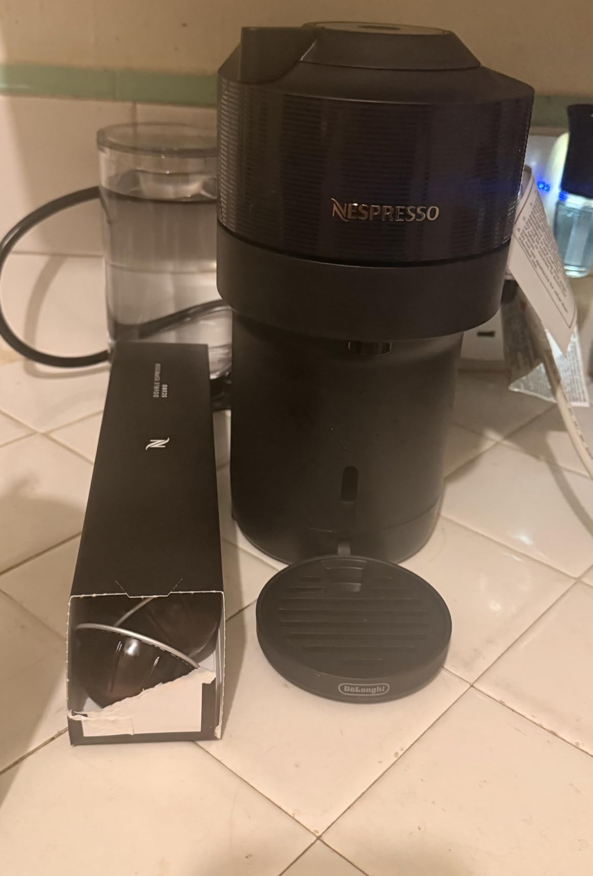 Nespresso Vertuo Pop+ Coffee and Espresso Machine by De'Longhi, Liquorice Black customer photo 2