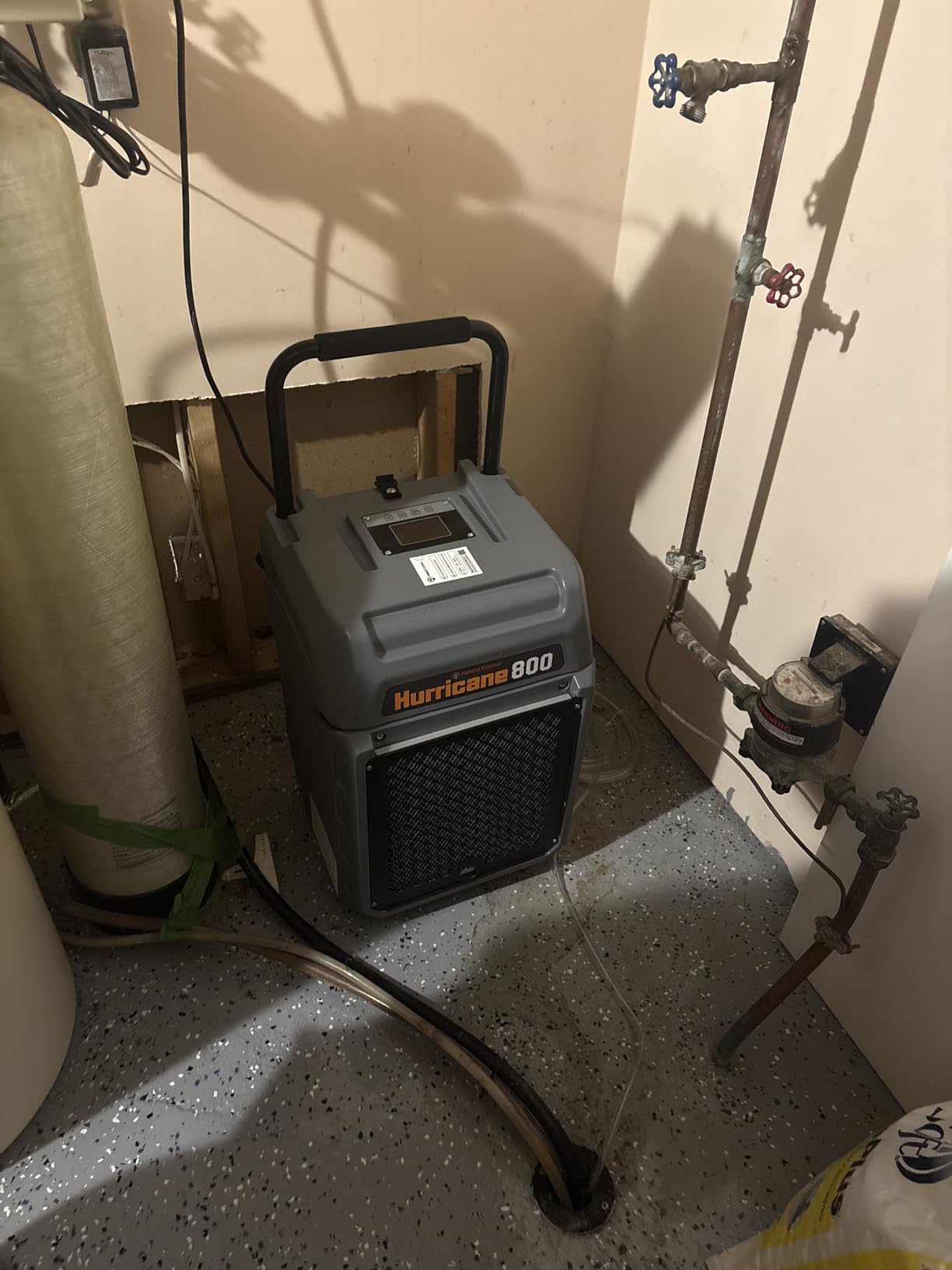 Abestorm 170 Pints Commercial Dehumidifiers with Pump & Drain Hose, Portable Industrial Dehumidifier for Water Damage Restoration, Basements, Warehouses - Covers Up to 2,100 Sq.Ft - 5-Year Warranty customer photo 2