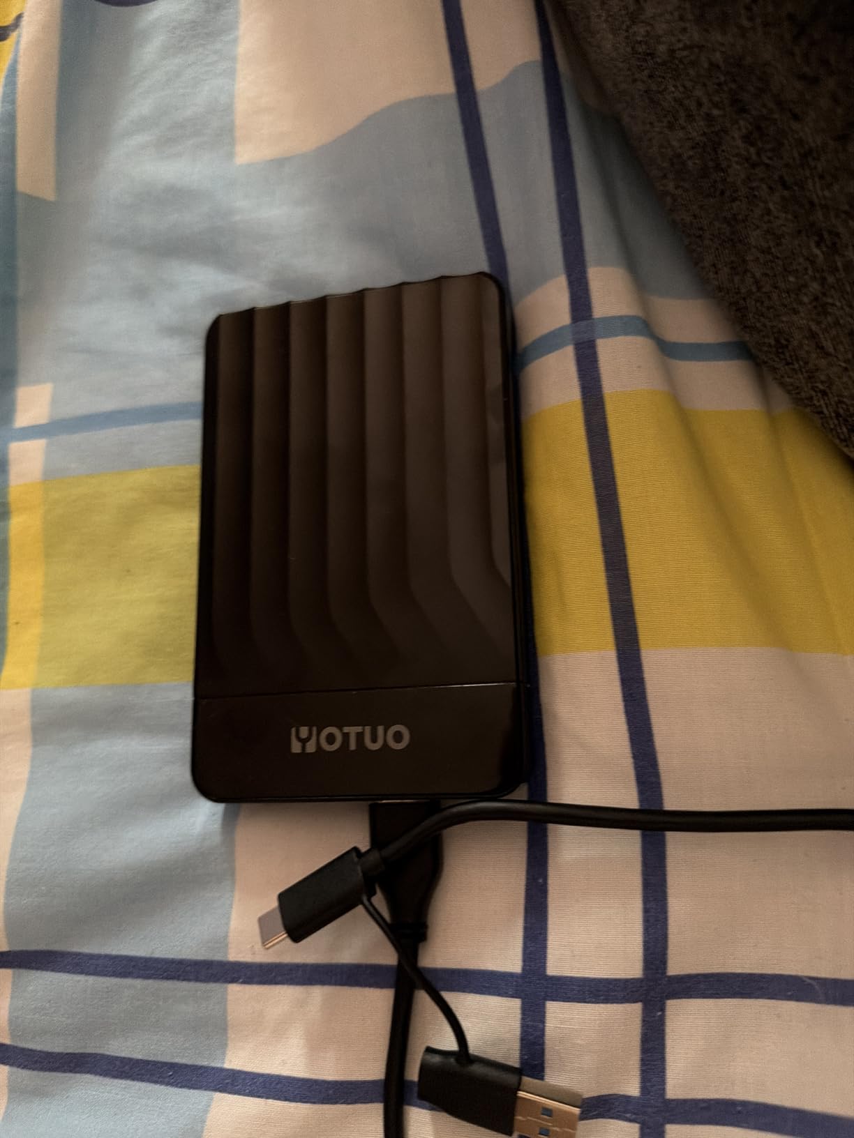 YOTUO Portable External Hard Drive Storage Expansion Mobile HDD USB 3.0 for PC, Mac, Desktop, Laptop, PS4, PS5, Xbox One X/S, Xbox 360, Xbox Series X/S, Office & Game (Black, 750GB) customer photo 2