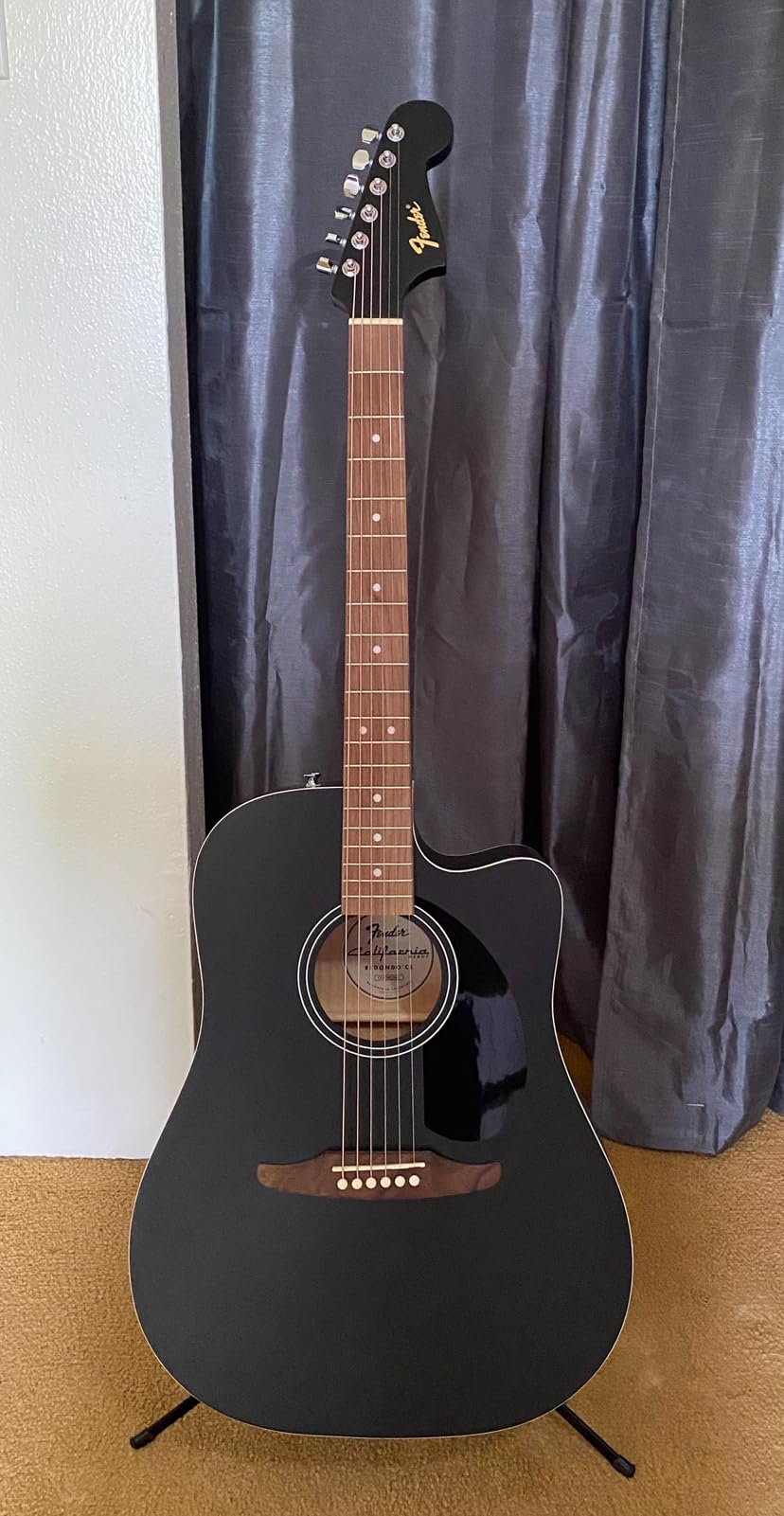 Fender California Debut Redondo CE Series Acoustic Guitar, Beginner Guitar, 2-Year Warranty, Includes Built-In Tuner customer photo 1