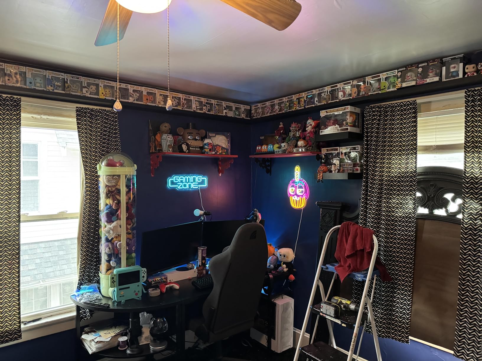 Gaming Zone Neon Sign, Game Zone Neon Sign for Teens Gamer Room Decor, Gaming Light Neon Sign for Gaming Wall Decor, Led Neon Gaming Sign for Gamer Gifts Boys customer photo 2