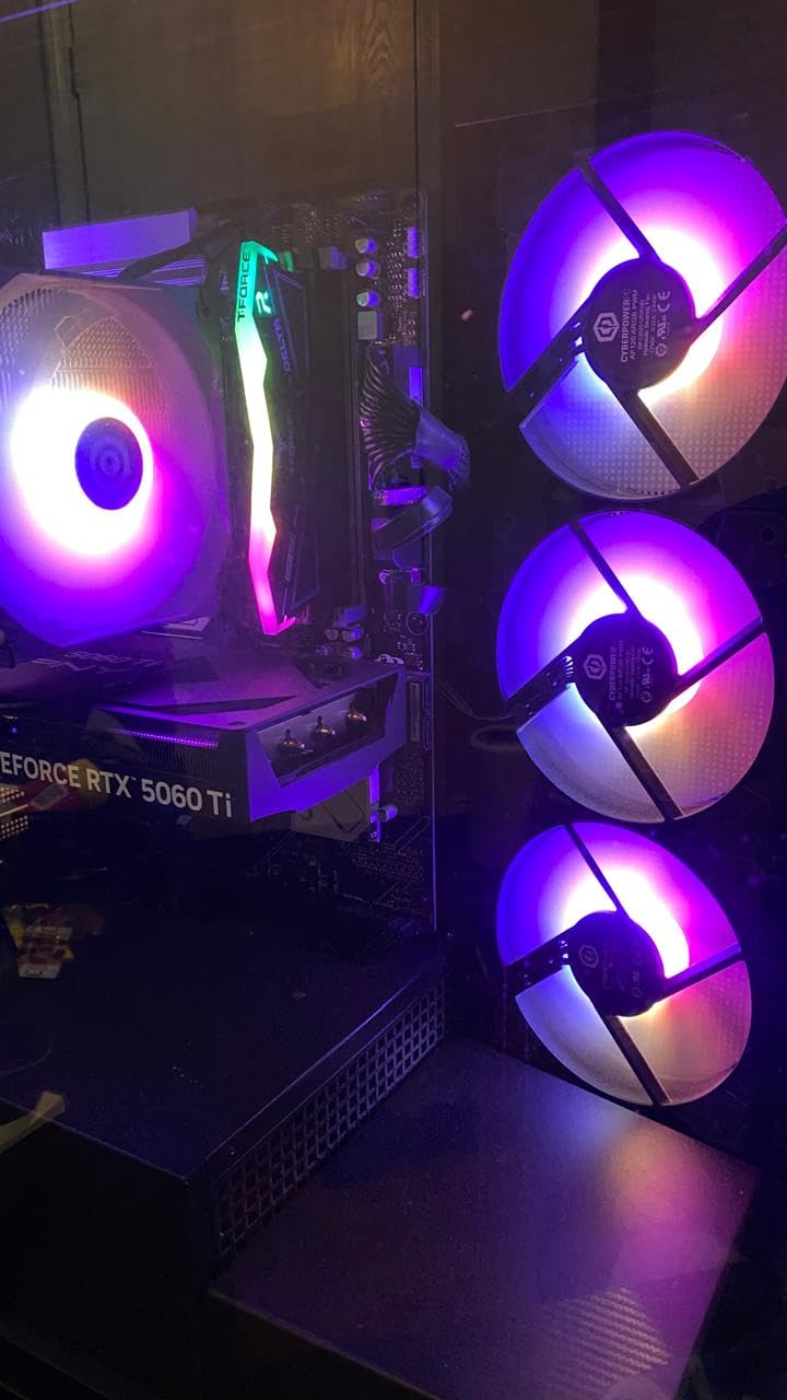 Gamer Master Gaming PC, AMD Ryzen 7 8700F 4.1GHz, GeForce RTX 5060 Ti 8GB, 16GB DDR5, 1TB PCIe 4.0 SSD, WiFi Ready & Windows 11 Home (GMA2900A3) customer photo 1