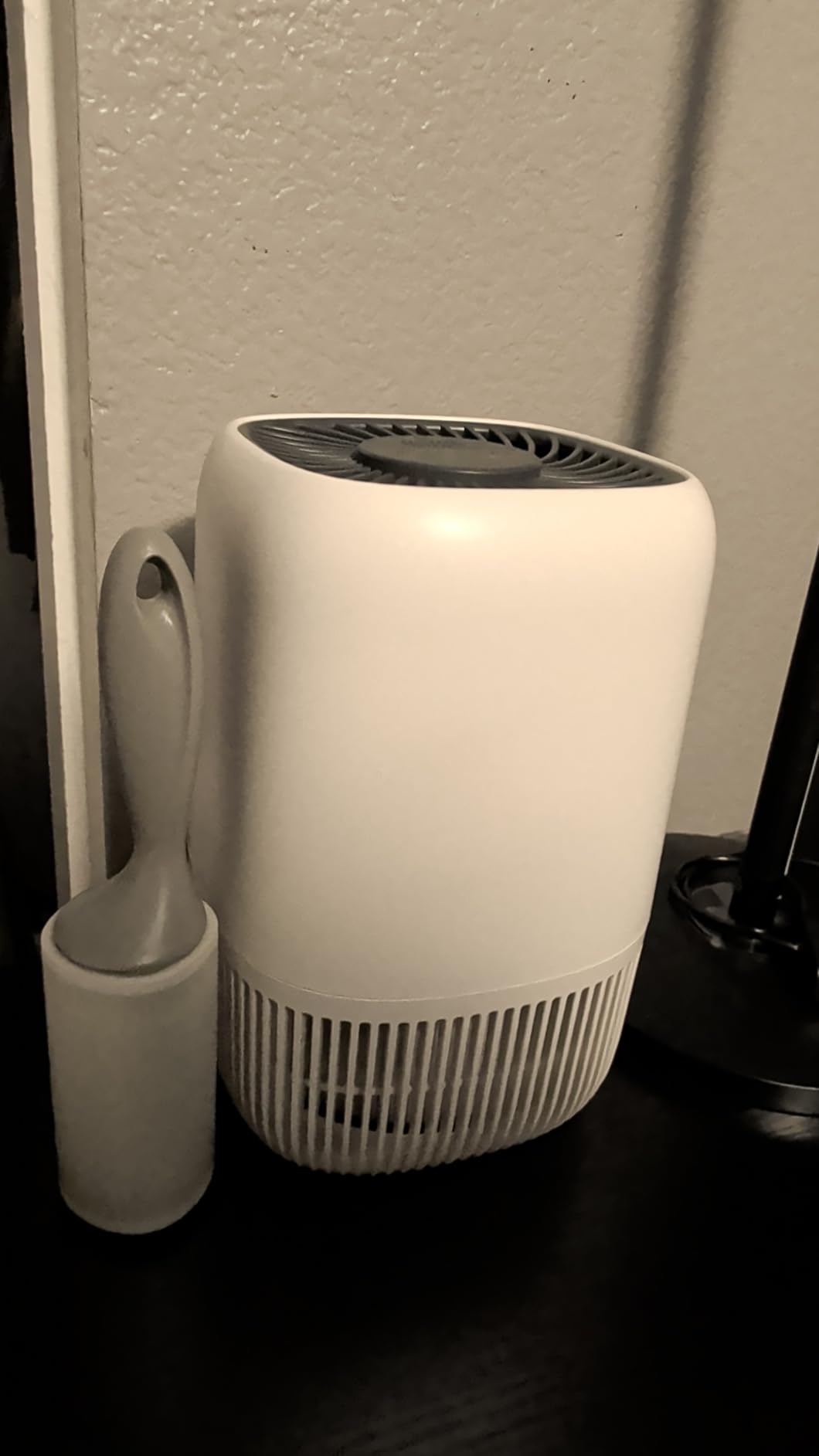 Air Purifiers for Home with H13 Quiet HEPA Filter Up to 1076 Ft² for Pet Hair, Odors, Pollen, Smoke, Compact Air Cleaner with 3 Speeds, Timer, Aroma Quiet 360°Intake Filter, White customer photo 1