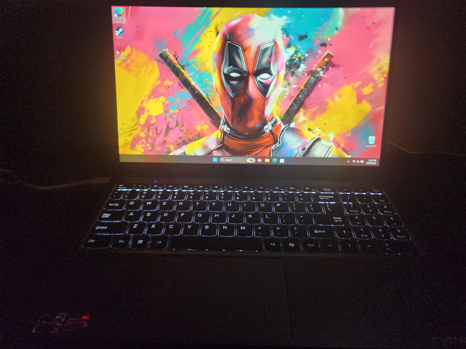 NIMO 15.6'' IPS FHD-Laptop, 8GB RAM 256GB SSD AMD Ryzen 5(Beat i5-1135G7, 4 Cores Up to 3.7GHz) Student Computer with 2 Years Warranty, 65W Type-C, Fingerprint, Backlit Keyboard, 180°Viewing customer photo 2