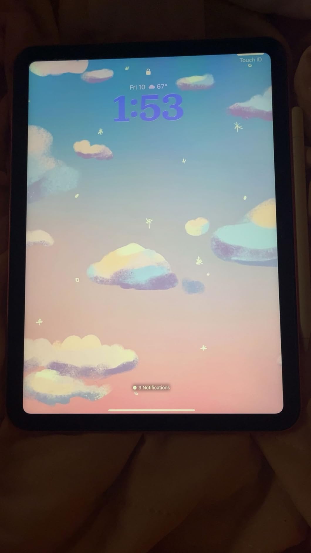 iPad 11-inch: A16 chip, 11-inch Model, Liquid Retina Display, 256GB, Wi-Fi 6, 12MP Front/12MP Back Camera, Touch ID, All-Day Battery Life - Blue customer photo 2