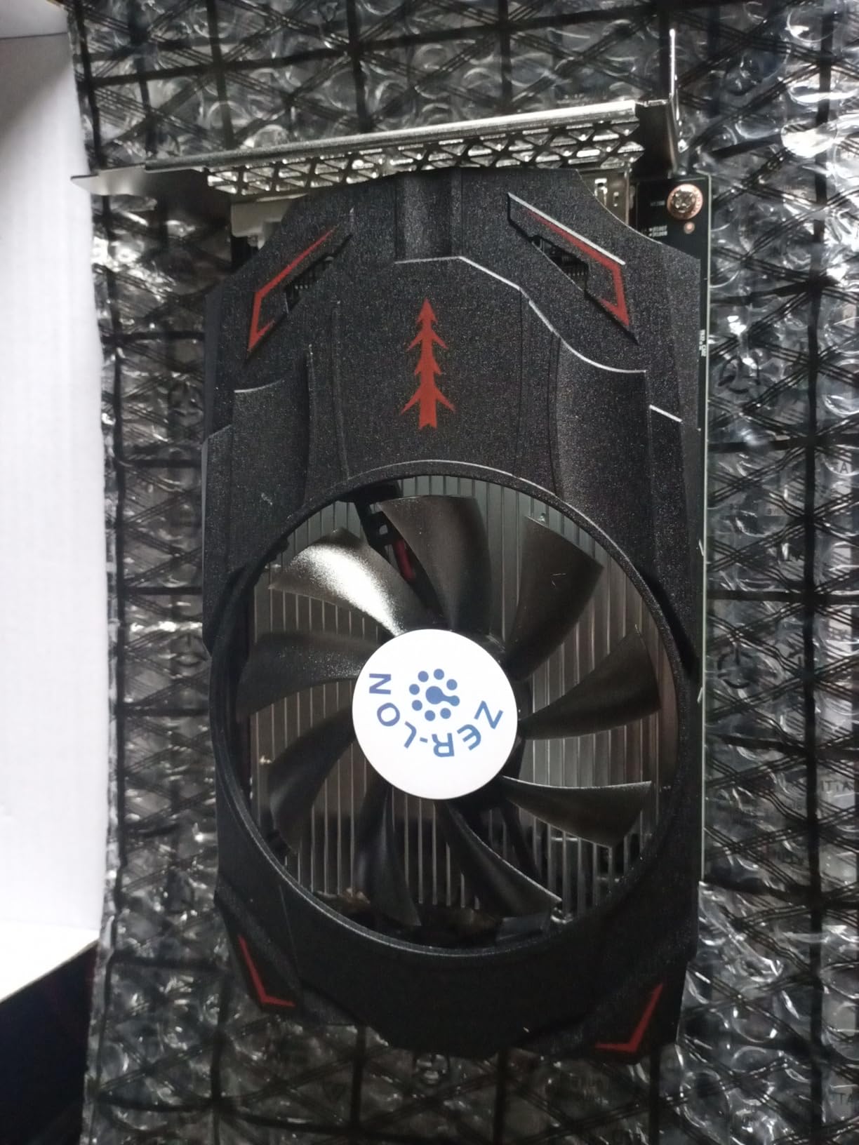 Radeon RX 550 4GB Graphics Card, GDDR5 128 Bit PCIE 3.0 Computer Gaming Gpu, 1183MHz Video Card with HDMI/DP/DVI Ports customer photo 1