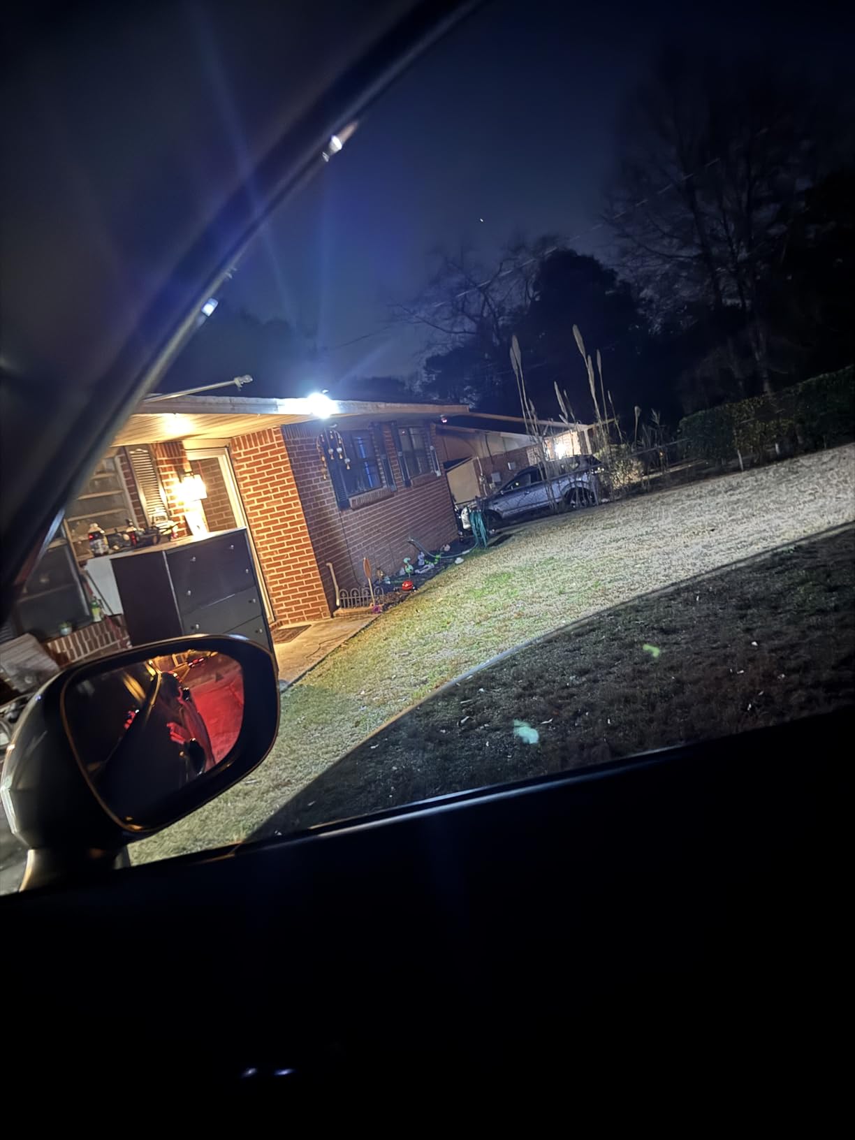 WdtPro Solar Lights Outdoor Flood Light, 3500LM Bright Motion Sensor Outdoor Lights, 3 Heads & Upgrade Glass Panel, LED Solar Powered Security Light Spotlights Waterproof for Outside Yard-2Pack customer photo 1
