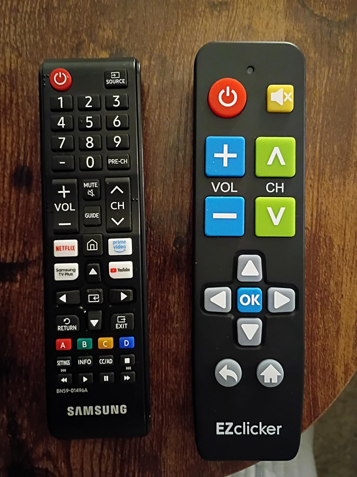 Samsung Replacement TV Remote Compatible with Samsung TV's ONLY (Black) Big Button TV Remote Control, Simplified and Easy to Use (2xAAA Batteries not Included) customer photo 2