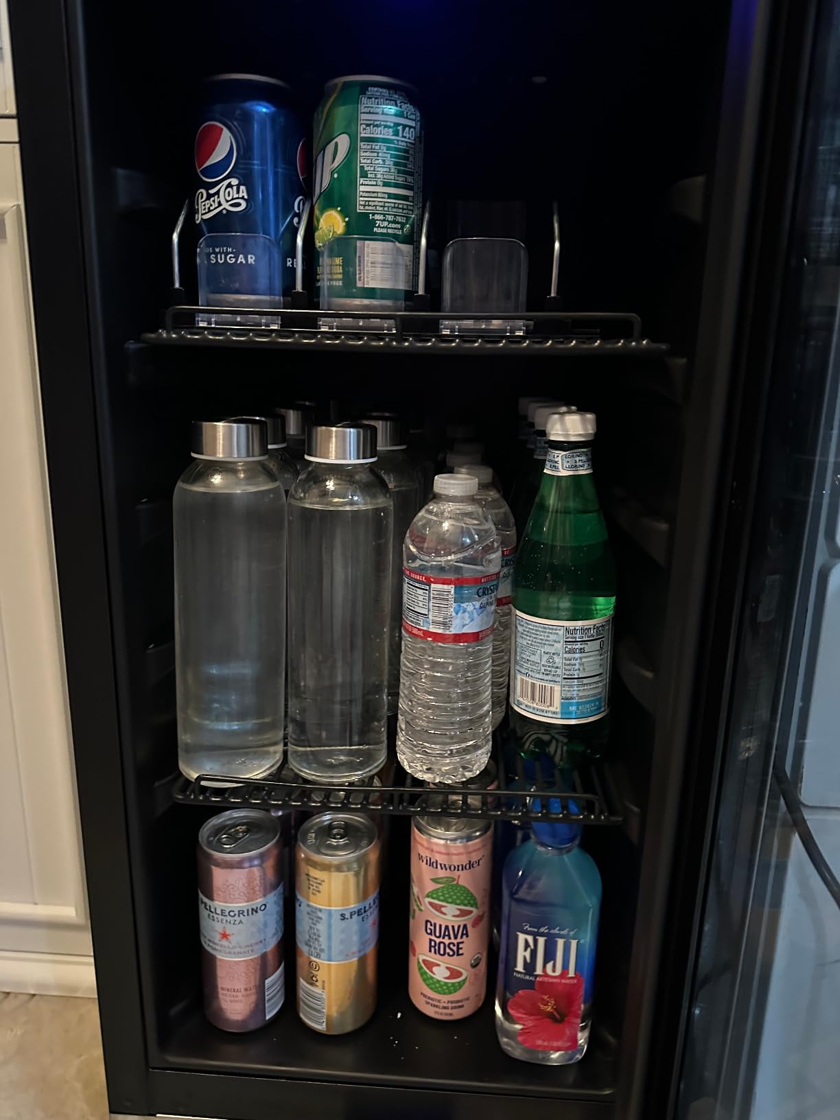 Commercial Beverage Refrigerator, 24.5 Inch 15 Cu. Ft. Drink Fridge, Display Refrigerator with Glass Door customer photo 2