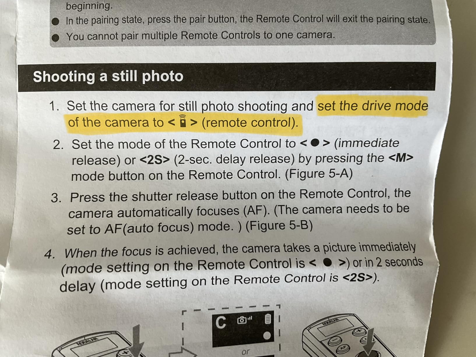 for Sony Camera Remote Control, Hanpusen Rechargeable Wireless Shutter Release with OLED Screen for ZV-E10/ZV-1/A7 III/A7 IV/ZV-1F/A6400/A6700/A6600/A6100/ZV-E1/FX30/A7C II/FX3, Replace RMT-P1BT customer photo 1