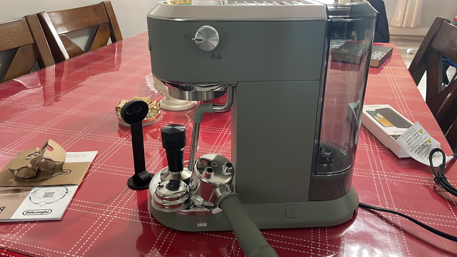 De'Longhi Dedica Duo Compact Espresso Machine - Cold Brew Coffee Maker with Milk Frother Wand customer photo 1