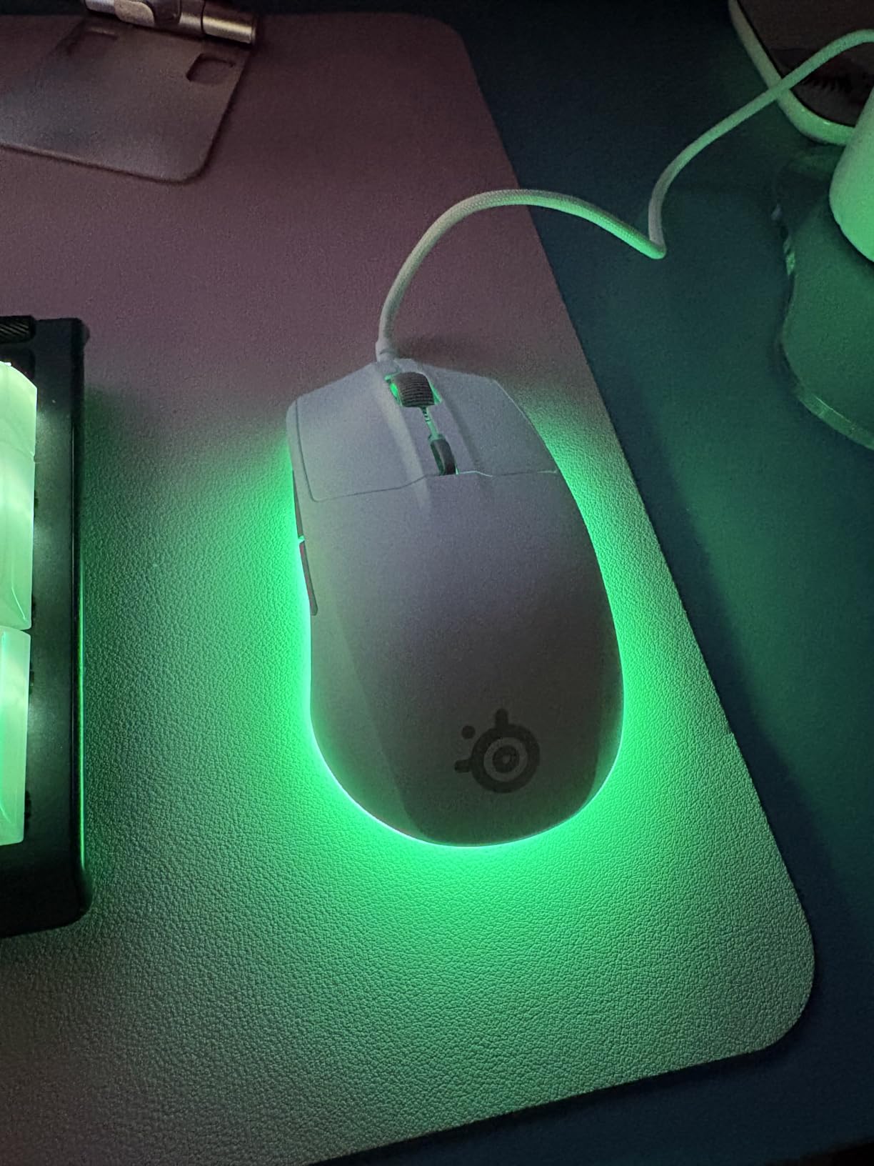 SteelSeries Rival 3 Gen 2 Gaming Mouse - 8500 DPI TrueMove Core Optical Sensor - 60 Million Click Durability - Low Latency - 77g Lightweight - 100% PTFE Feet - RGB - Black customer photo 2