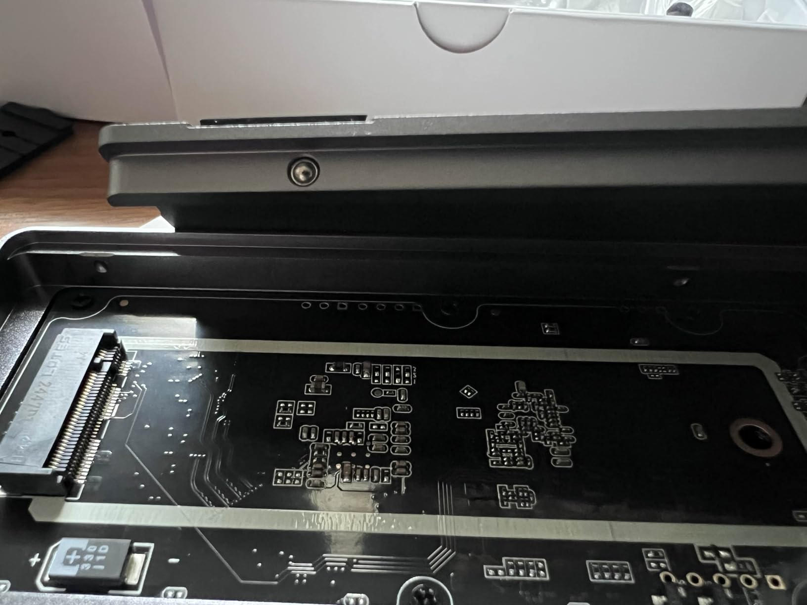 VANGREE 40Gbps M.2 NVMe SSD Enclosure with Dual Chips (JHL7440 & RTL9210), PCIe Gen4, Compatible with Thunderbolt 5/4/3, USB4/3.2/3.1/3.0/2.0, Support 8TB SSD 2280/2260/2242/2230 M/B+M Key customer photo 2