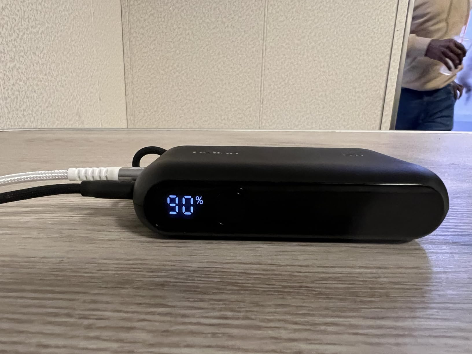 Belkin Portable Charger, USB-C Power Bank 20,000mAh w/ 2X USB-C Ports & 1x A Port, Digital Battery Display, 20W Charging - iPhone 17, Air, Pro, Samsung Galaxy S25, Pixel 10, iPad, and More - Blue customer photo 2
